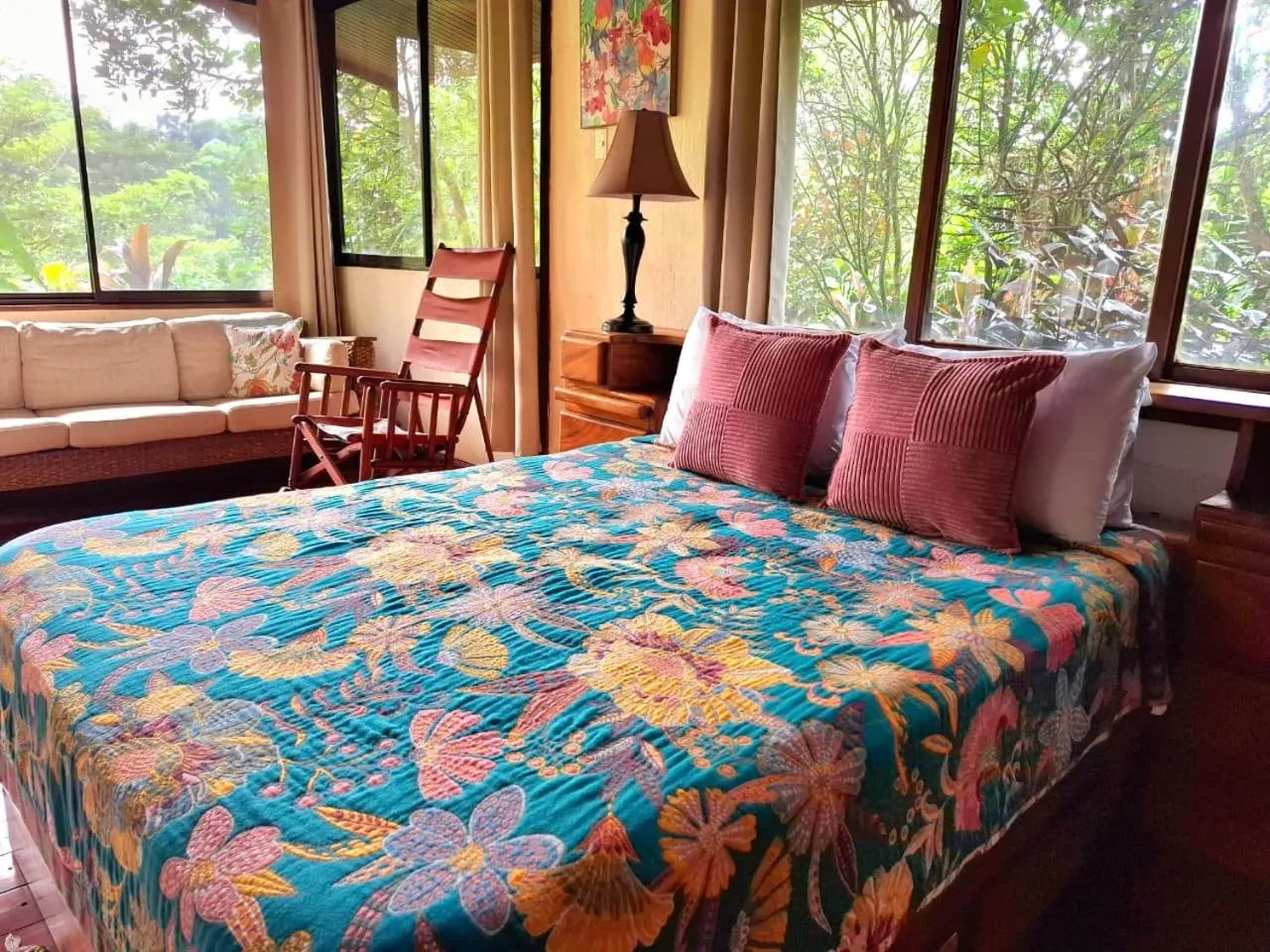 Bed in Eden Atenas Costa Rica