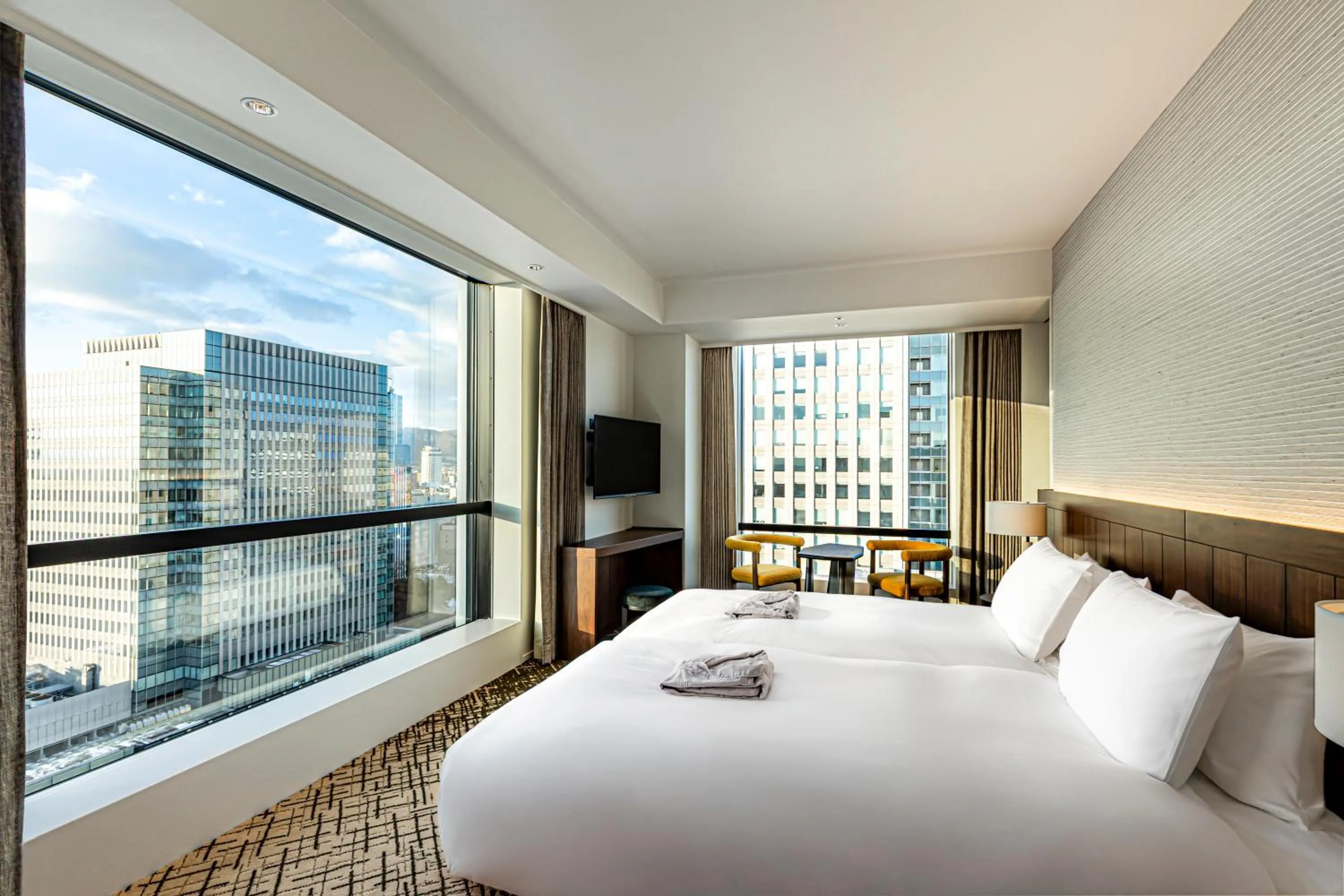 Photo of the whole room, Bed in The Gate Hotel Sapporo by Hulic