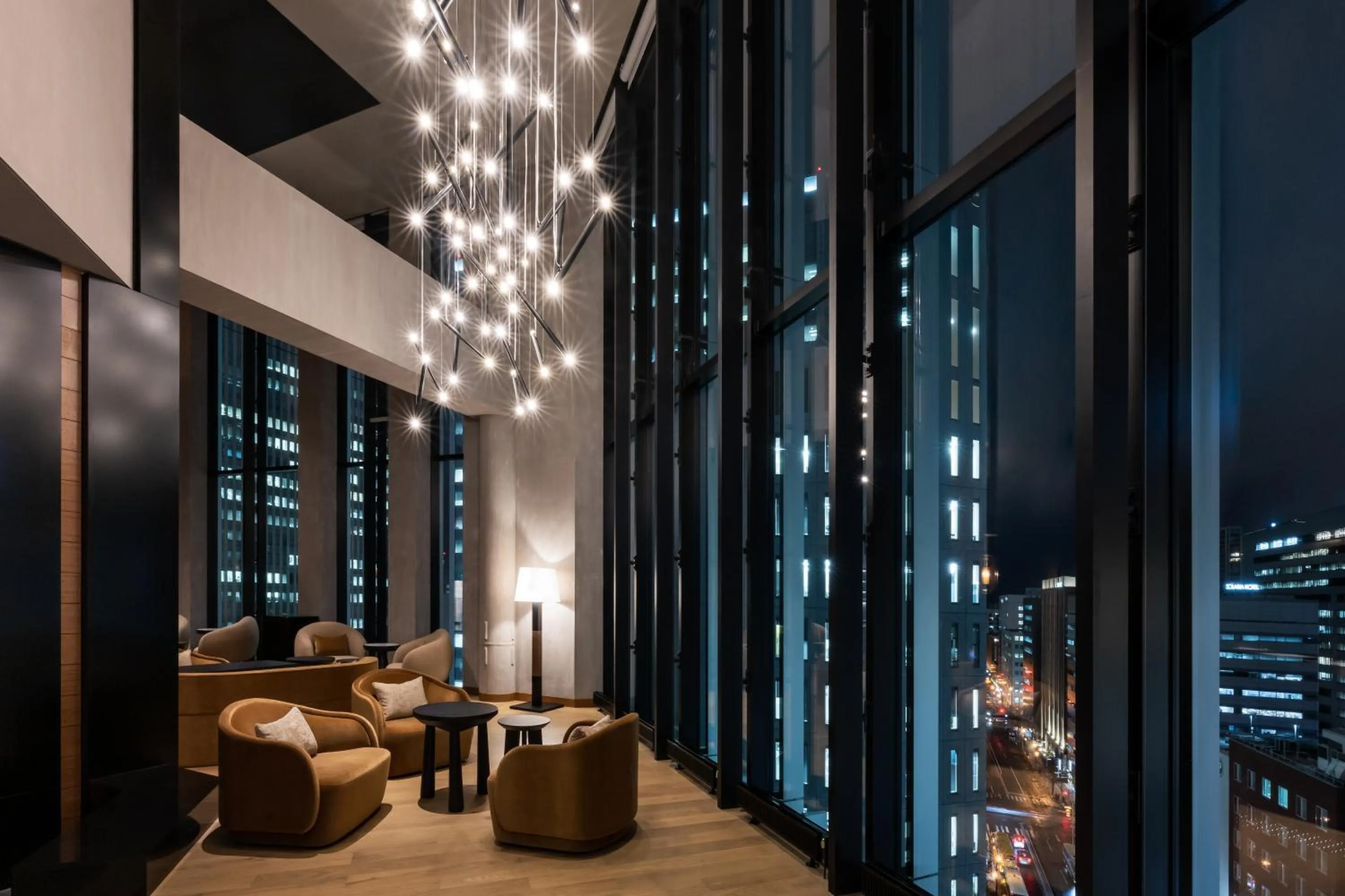 Lobby or reception in The Gate Hotel Sapporo by Hulic