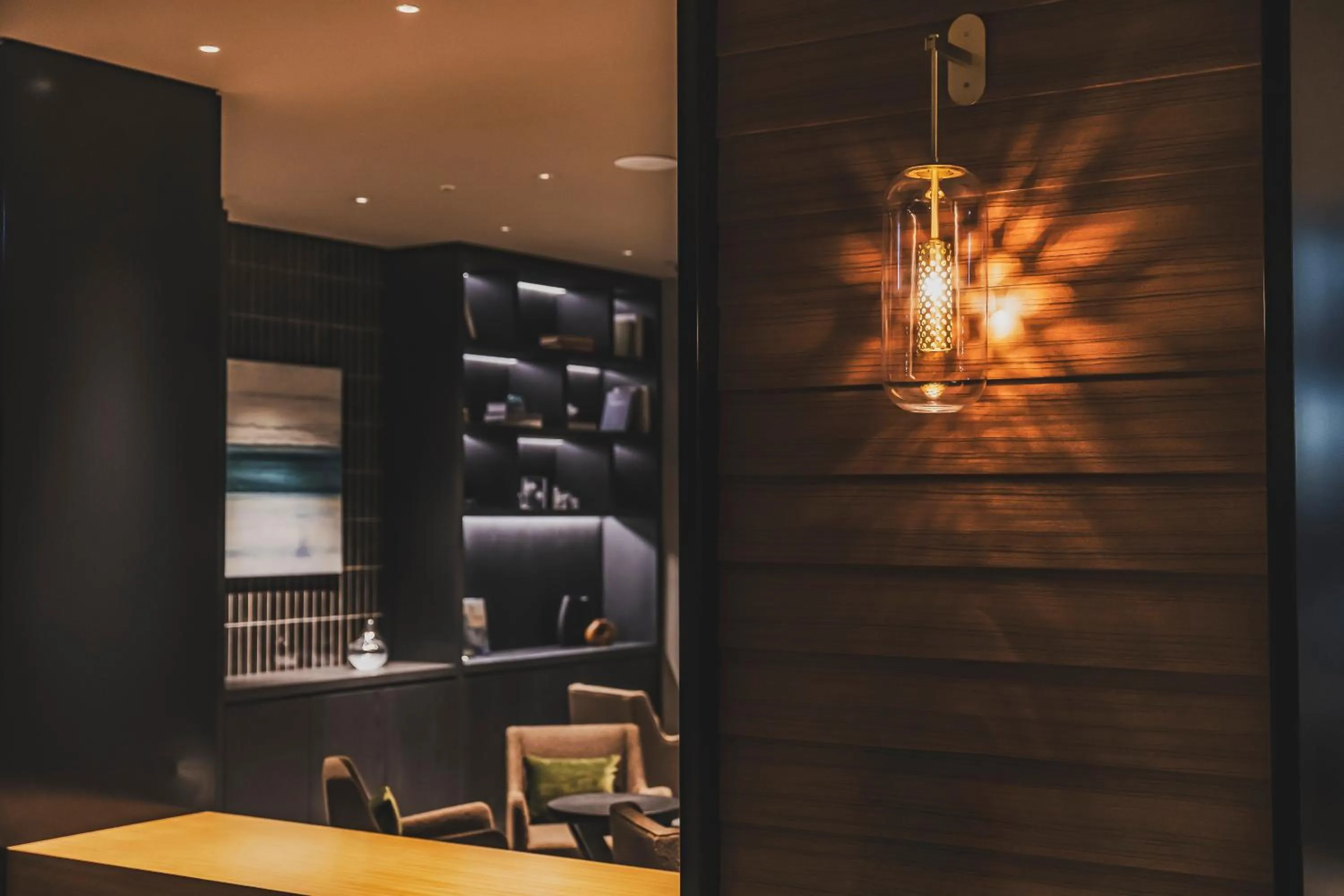 Lounge or bar in The Gate Hotel Sapporo by Hulic