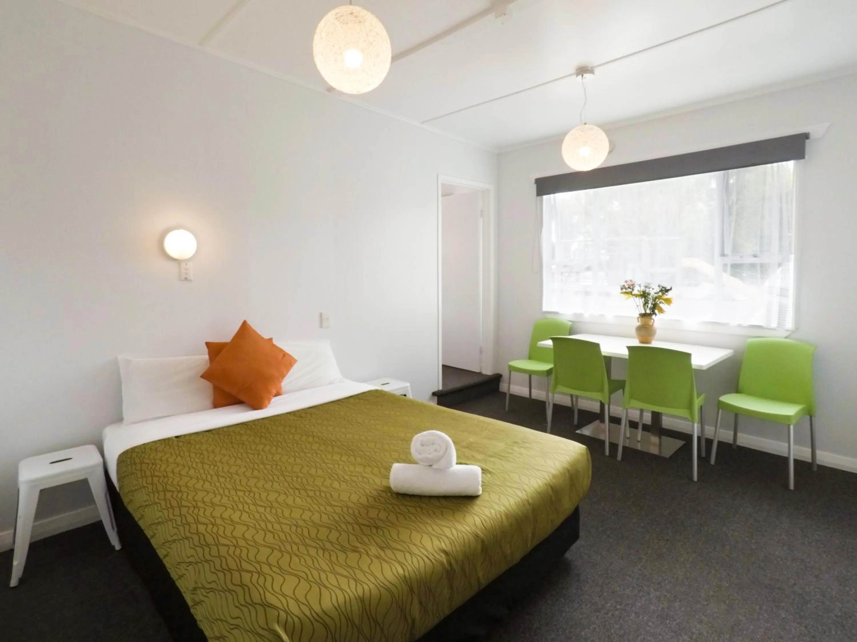 Bed in Cosy Cottage Thermal Holiday Park