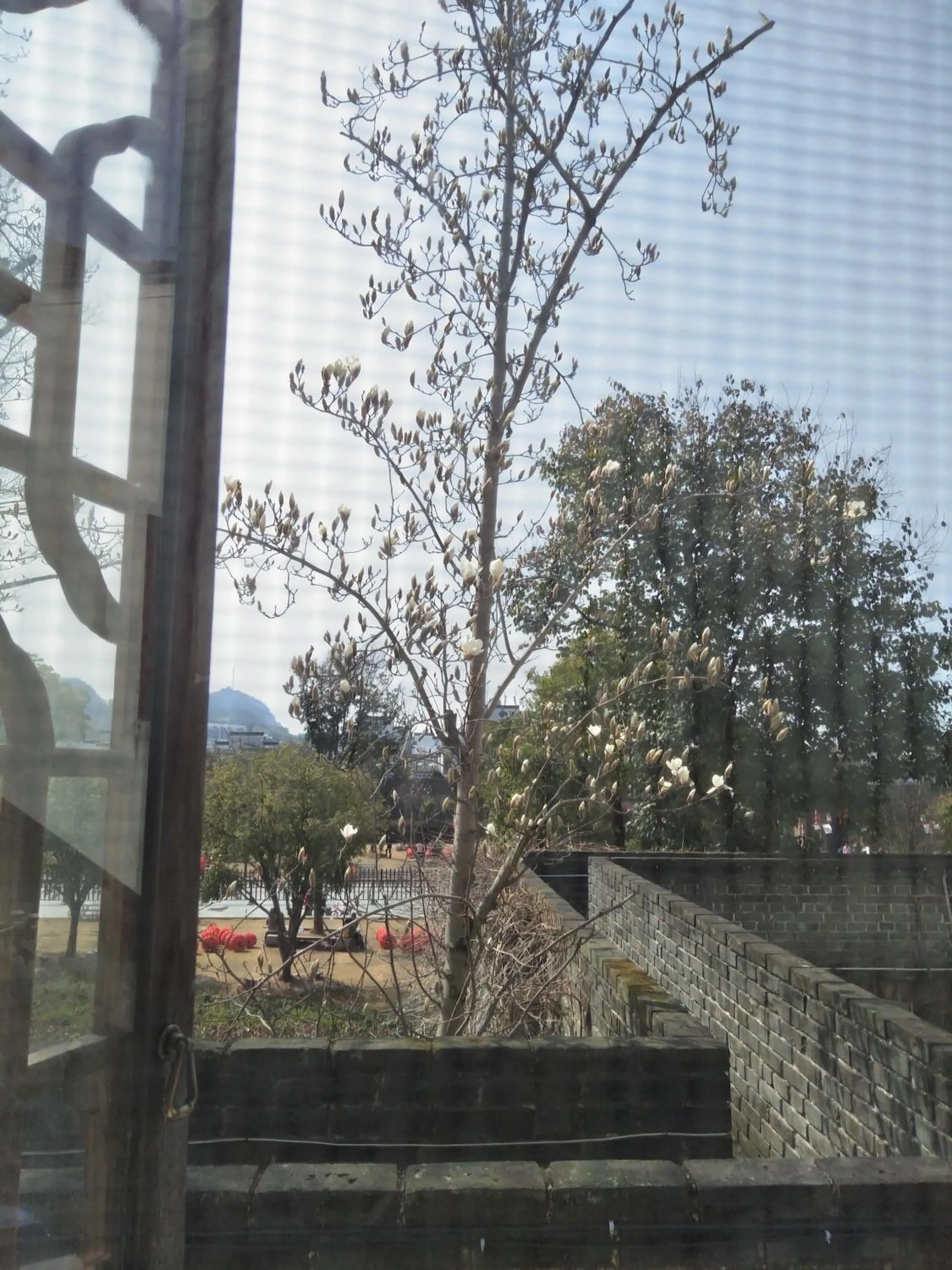 Street view in September Huizhou Inn