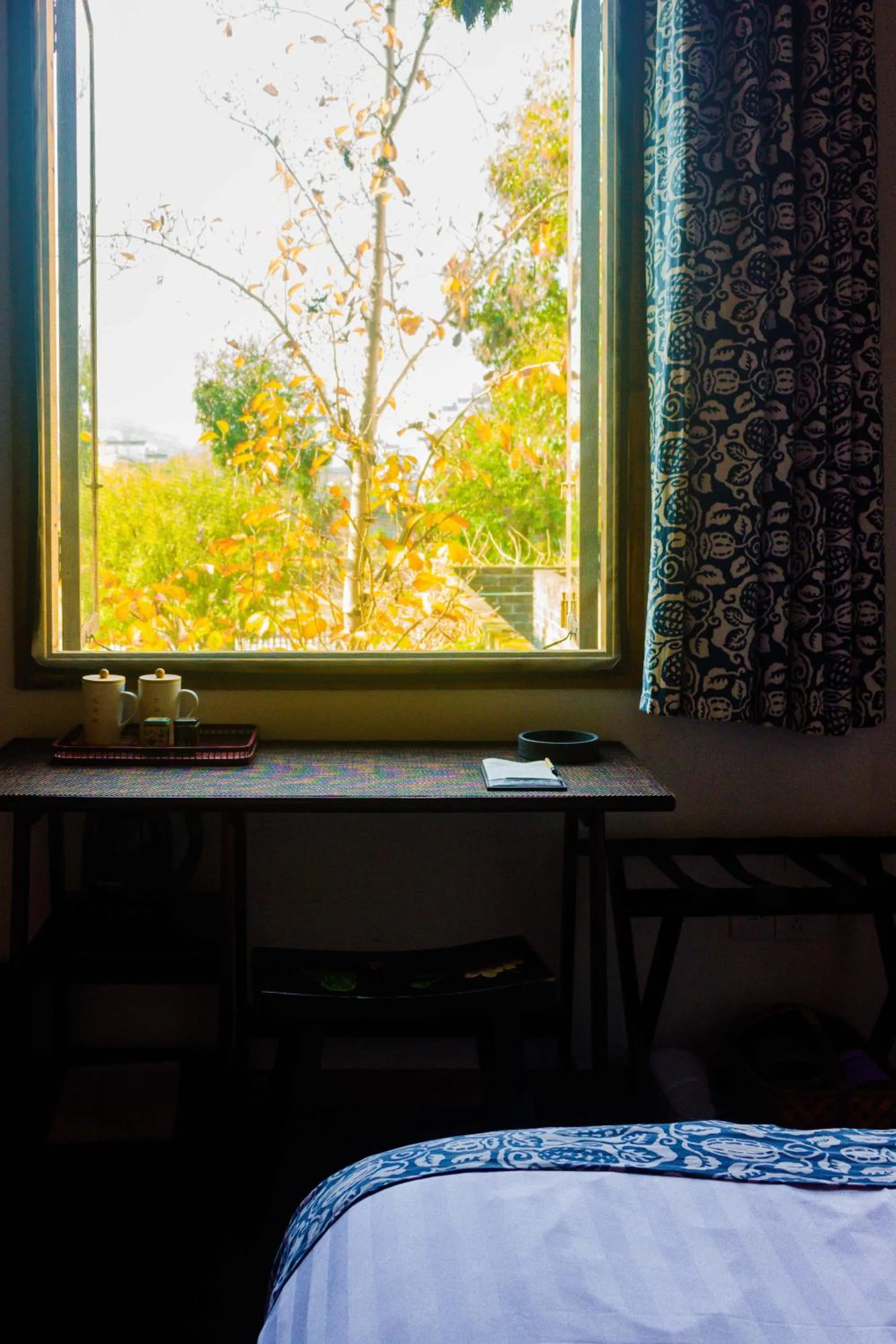 Bed in September Huizhou Inn