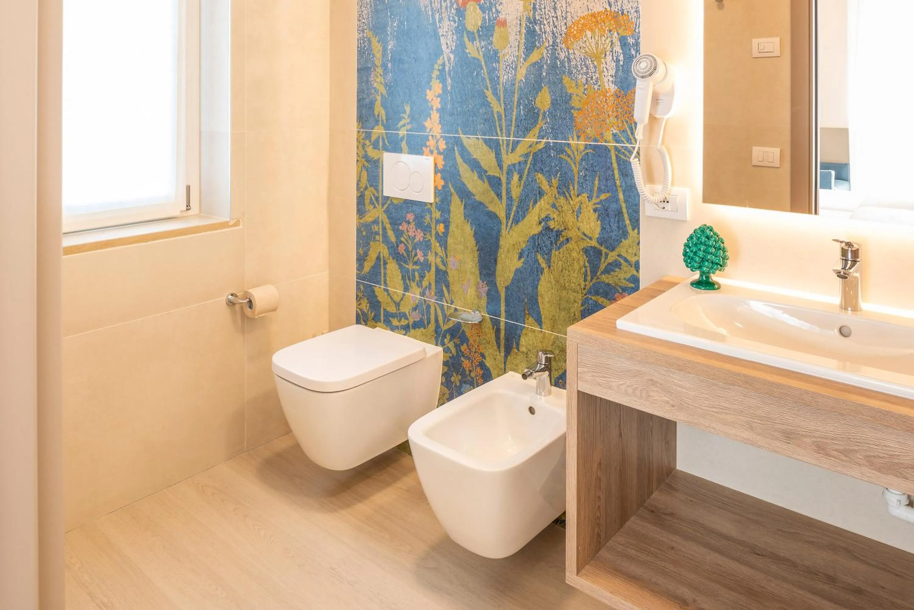 Toilet in Hotel Internazionale