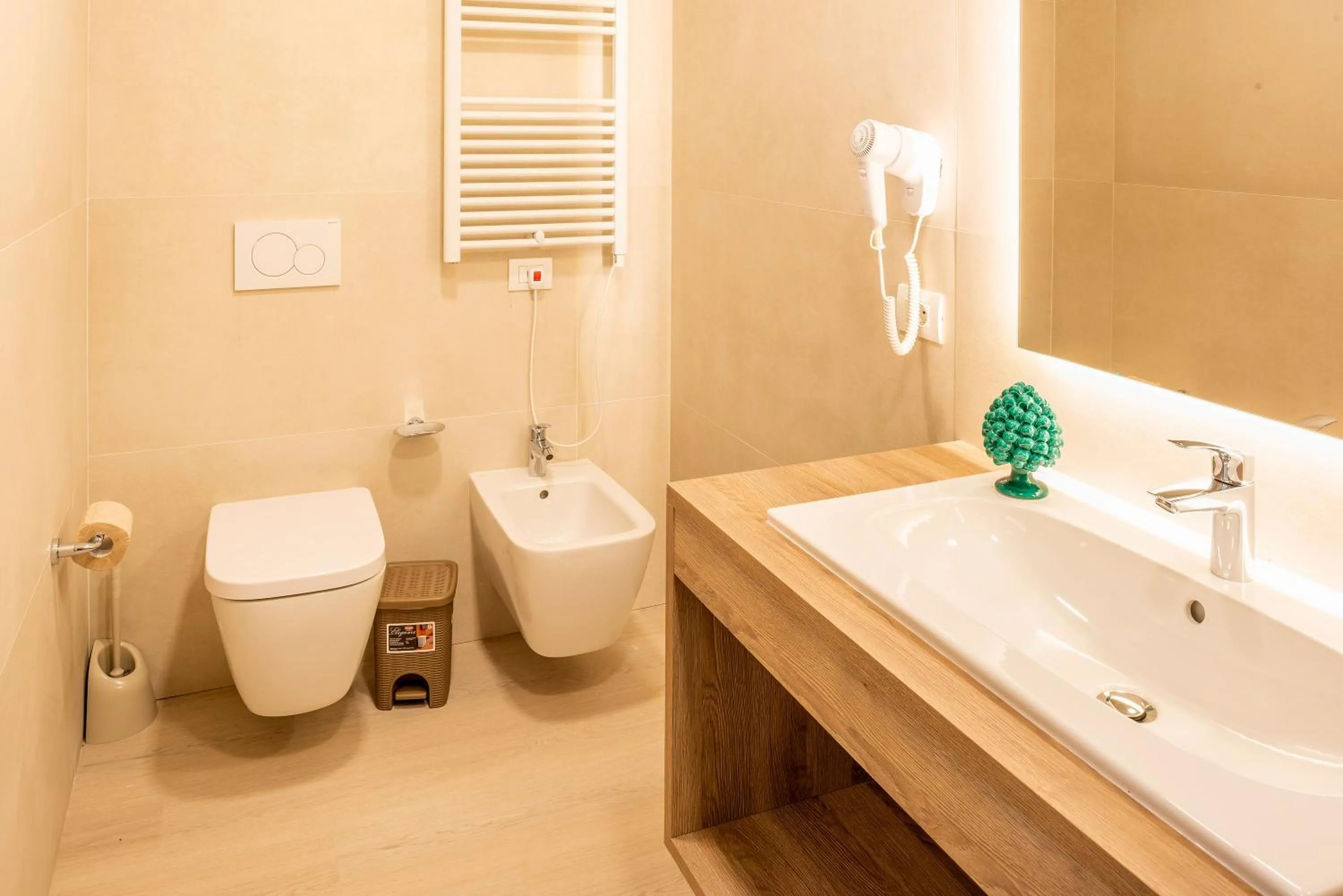 Bathroom in Hotel Internazionale