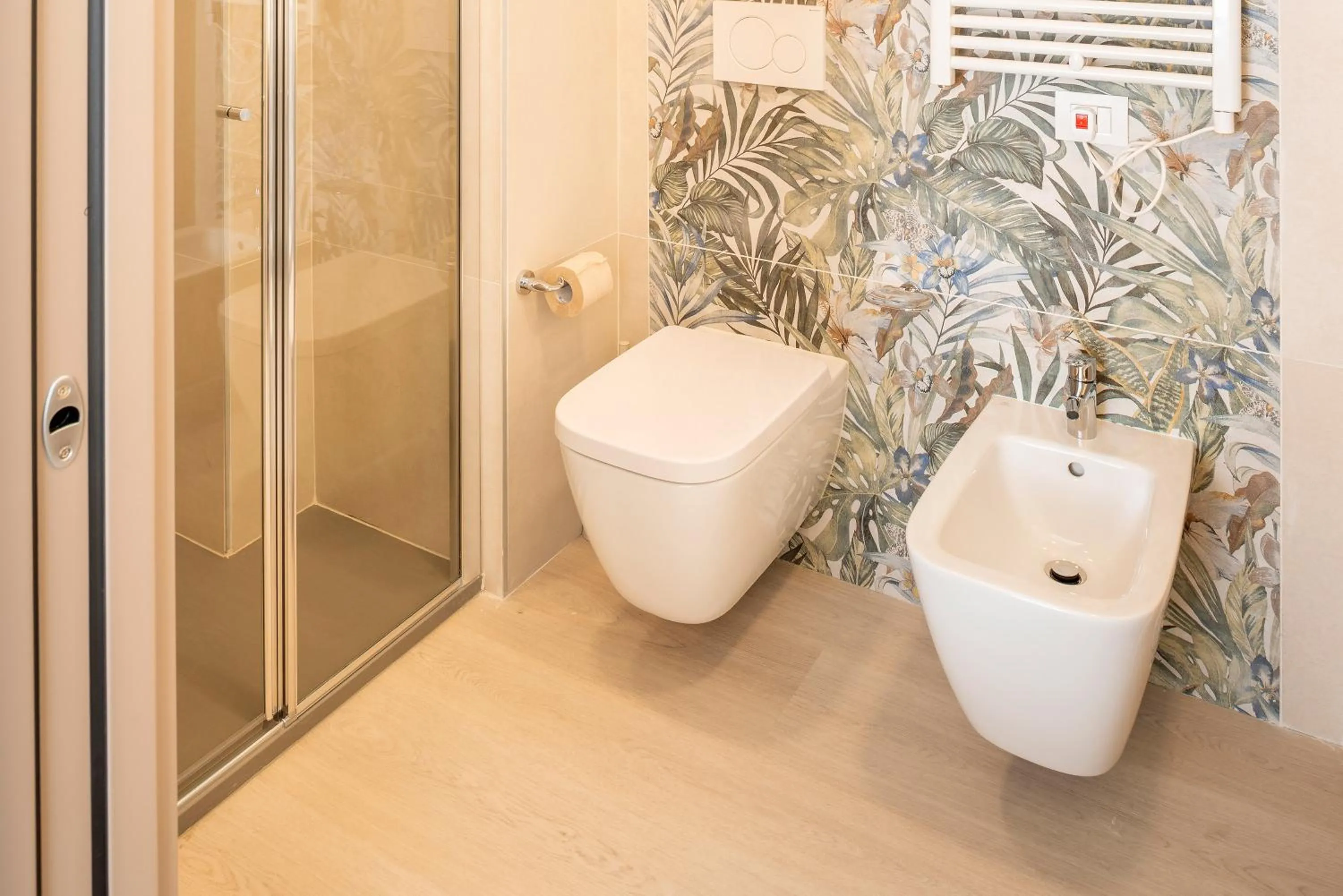 Toilet in Hotel Internazionale