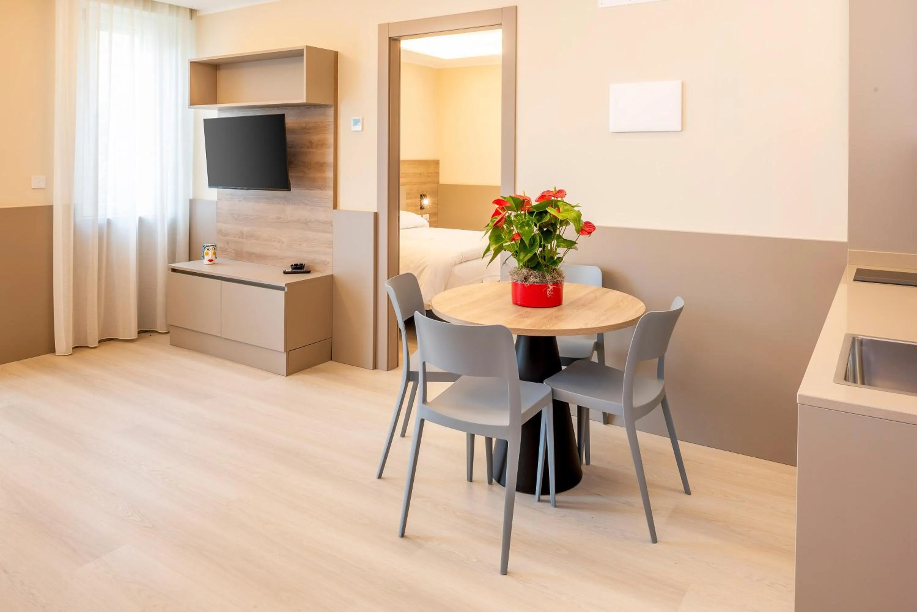 Kitchen or kitchenette in Hotel Internazionale