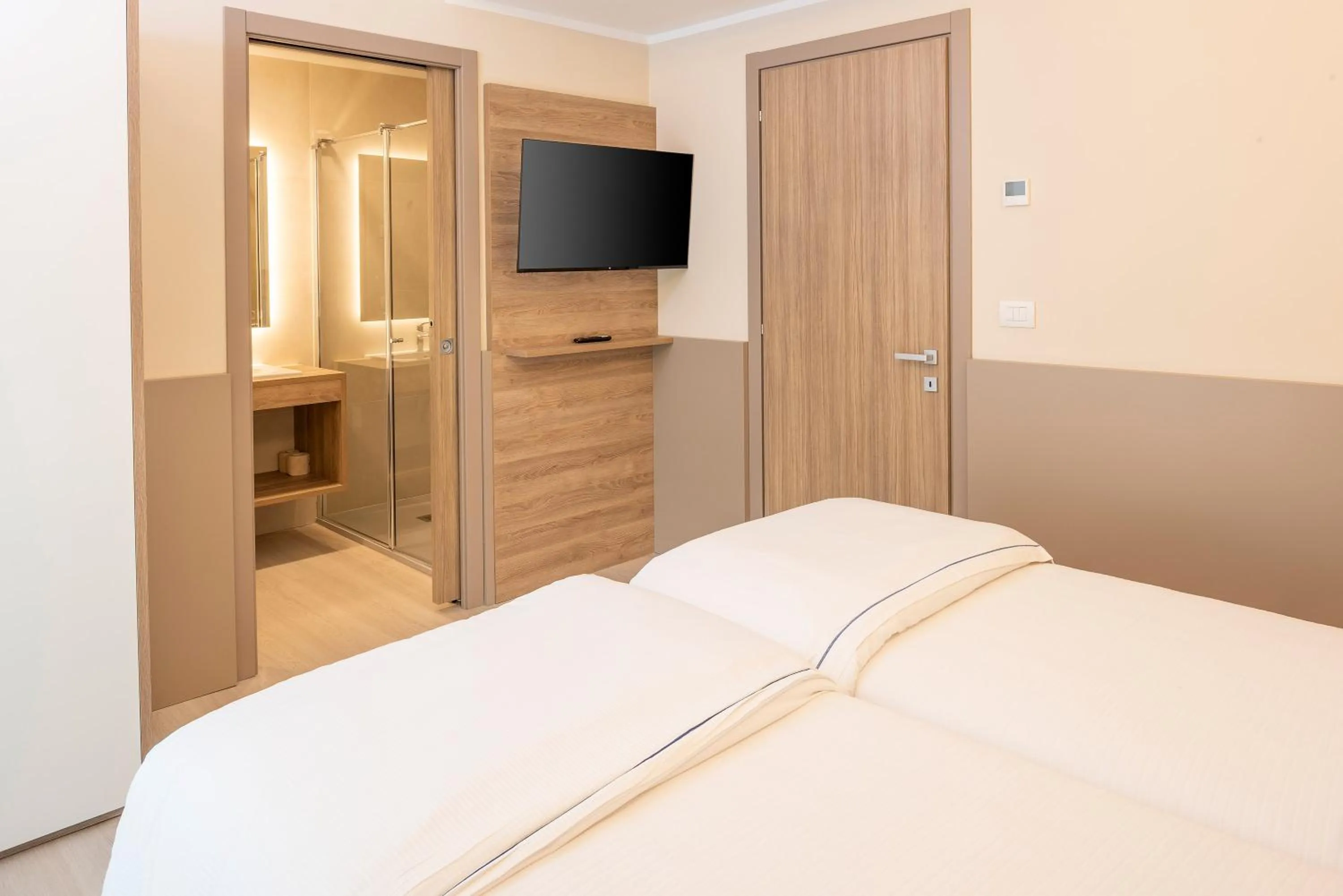 Bed in Hotel Internazionale