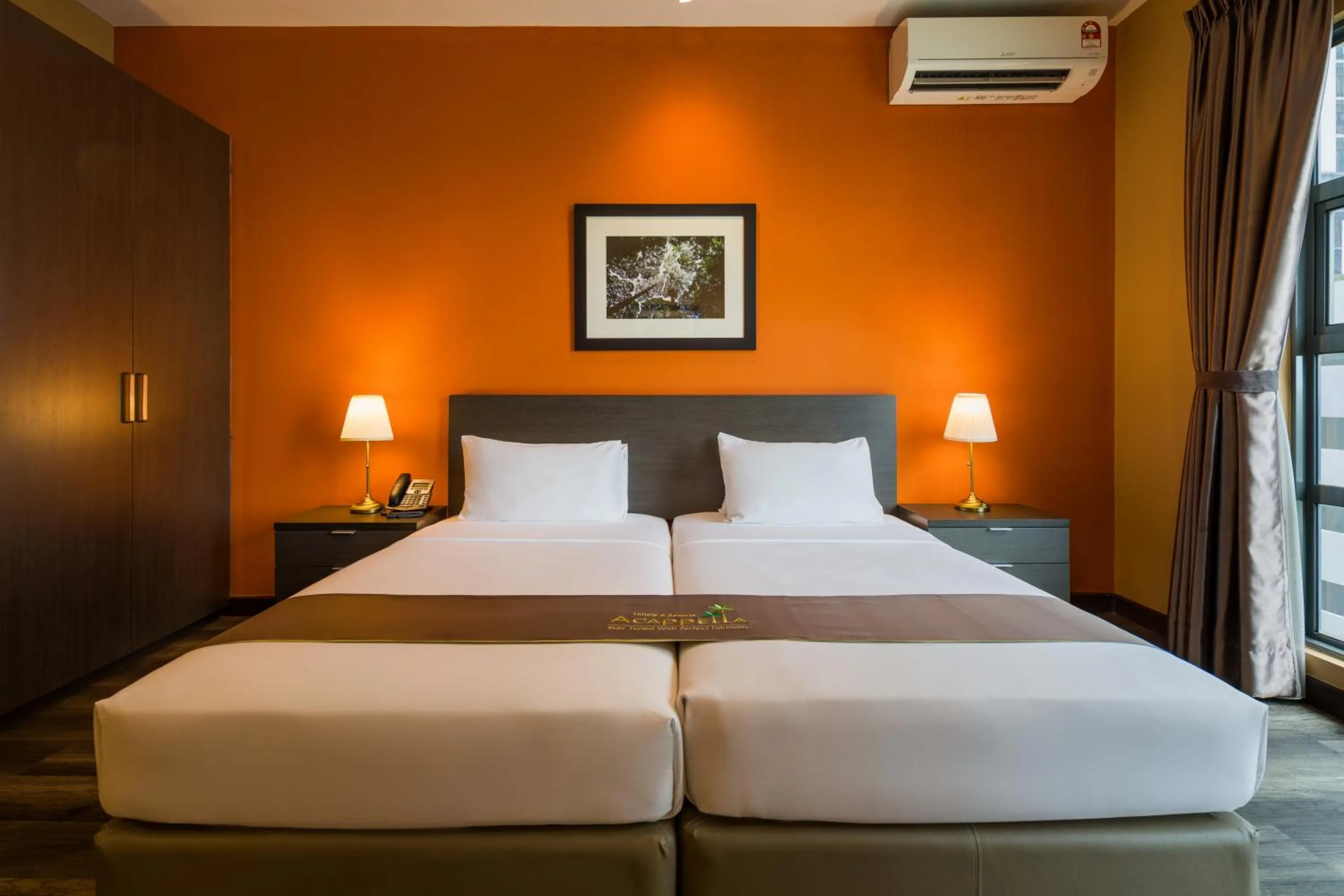 Bed in Acappella Suite Hotel, Shah Alam