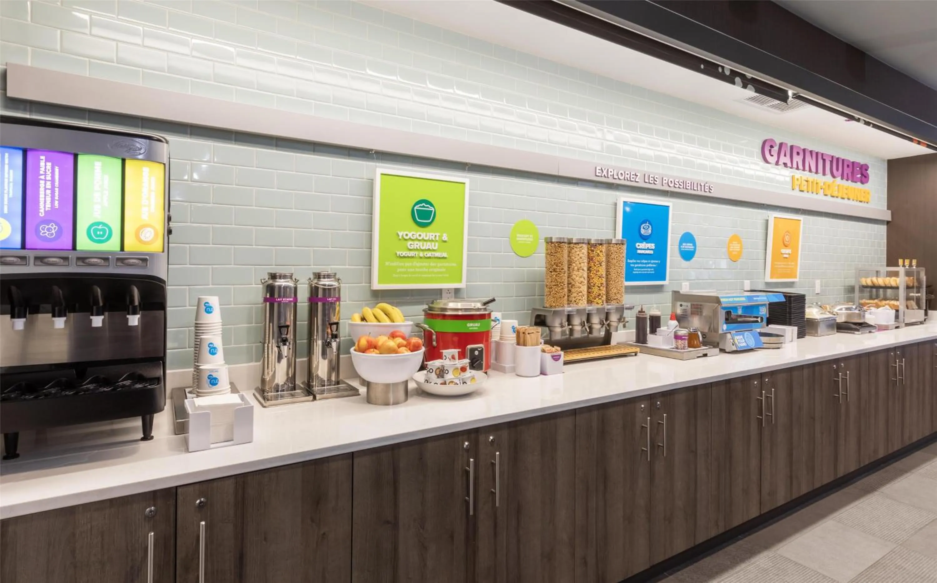 Breakfast in Tru By Hilton Montréal centre-ville