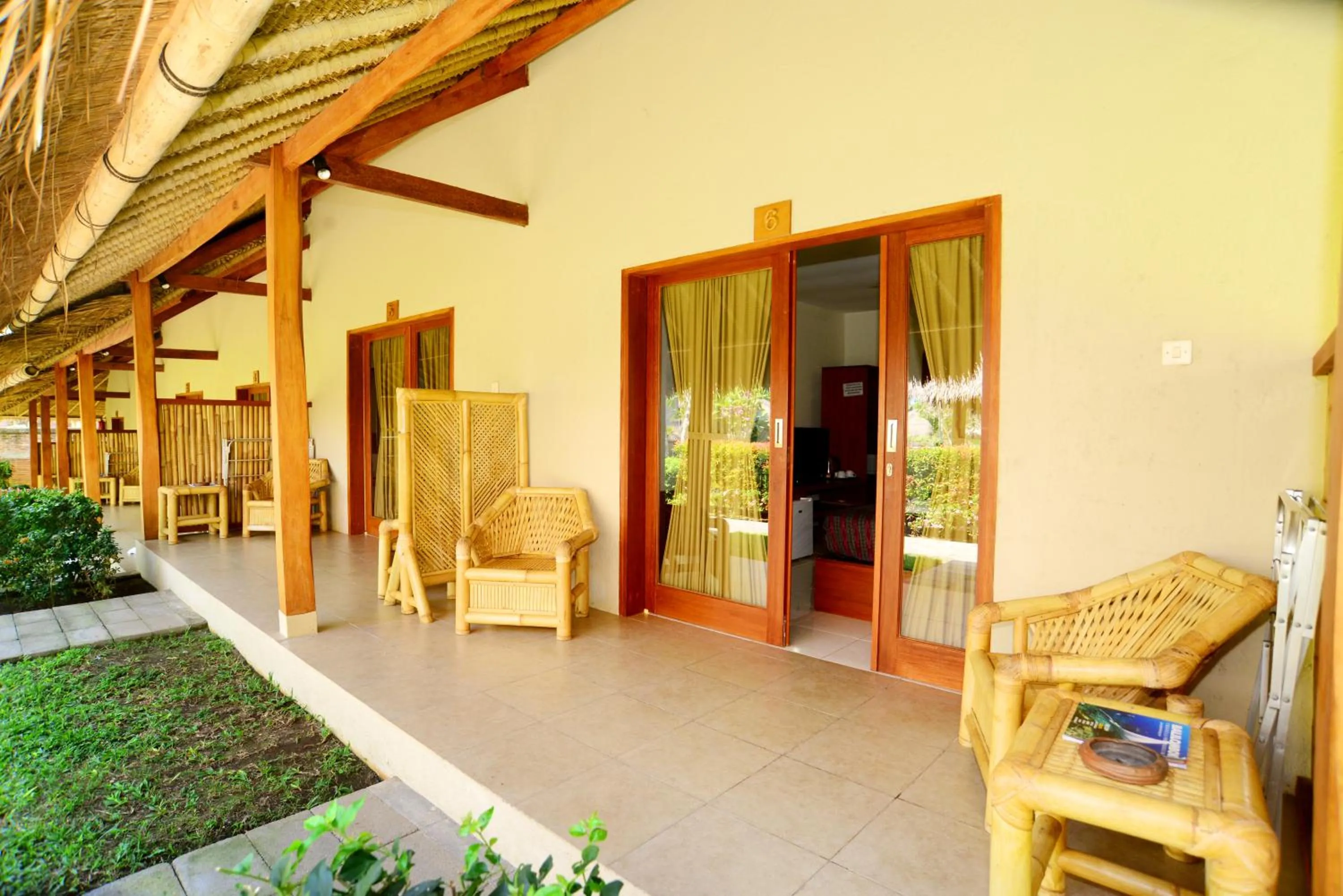 Patio in Mama Bella's Retreat