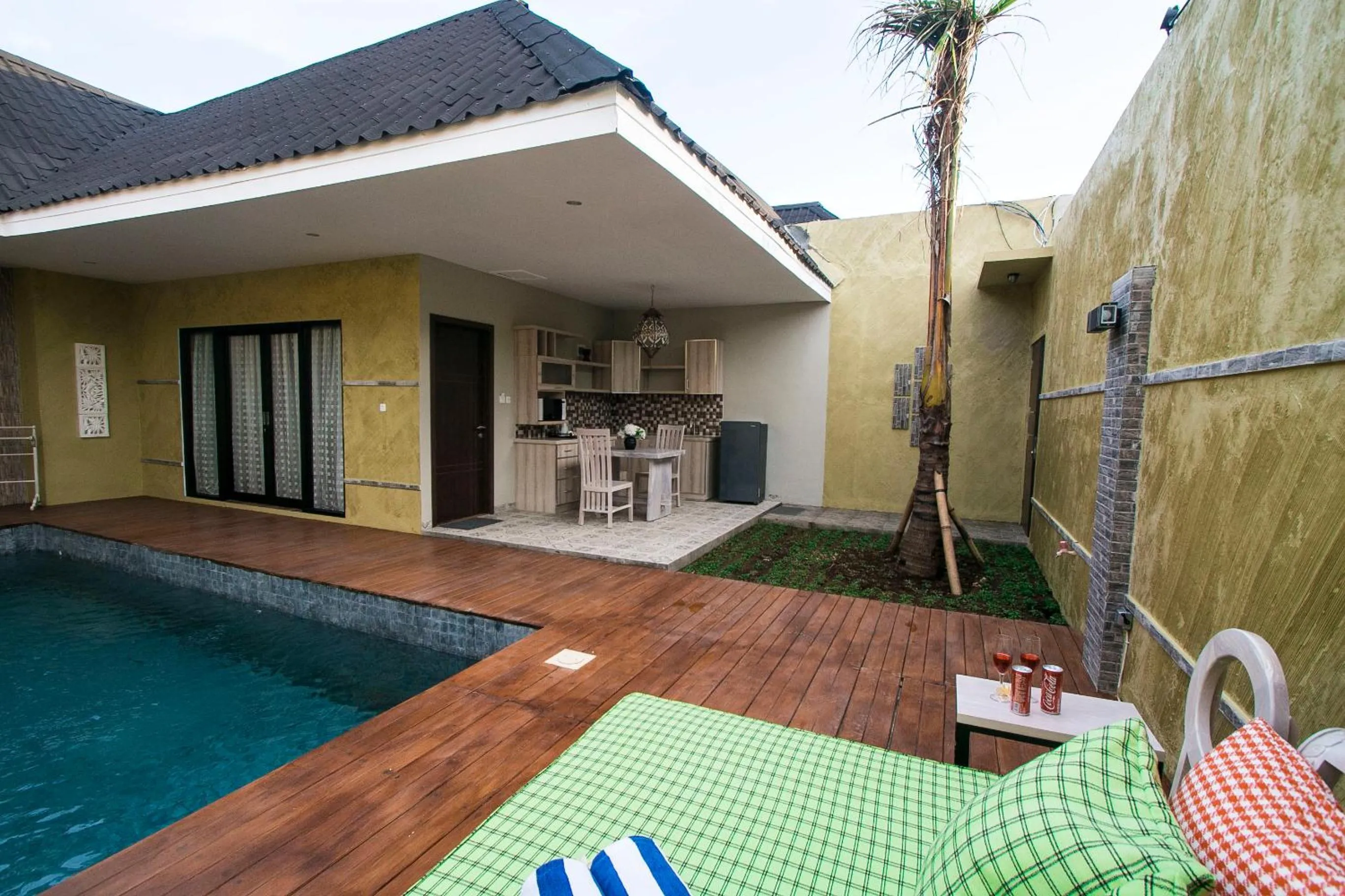 Garden in Flamingo Dewata Pool Villa Uluwatu