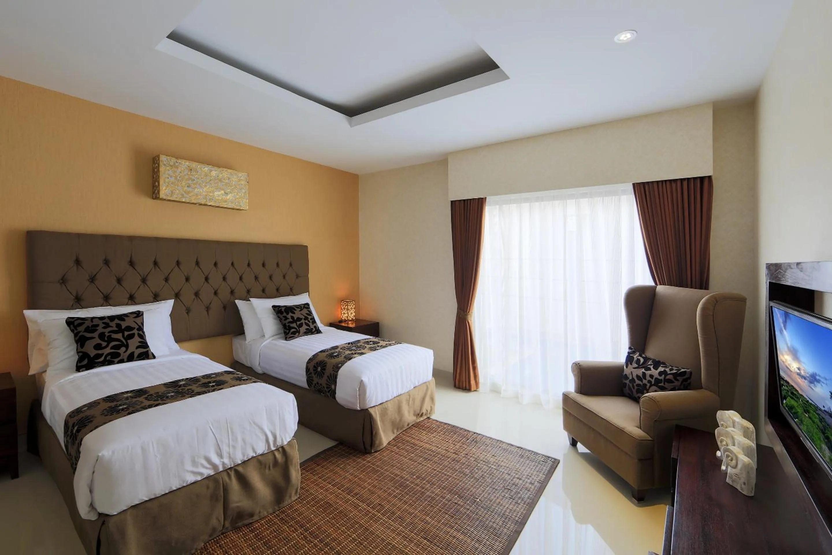 Bedroom, Bed in Flamingo Dewata Pool Villa Uluwatu