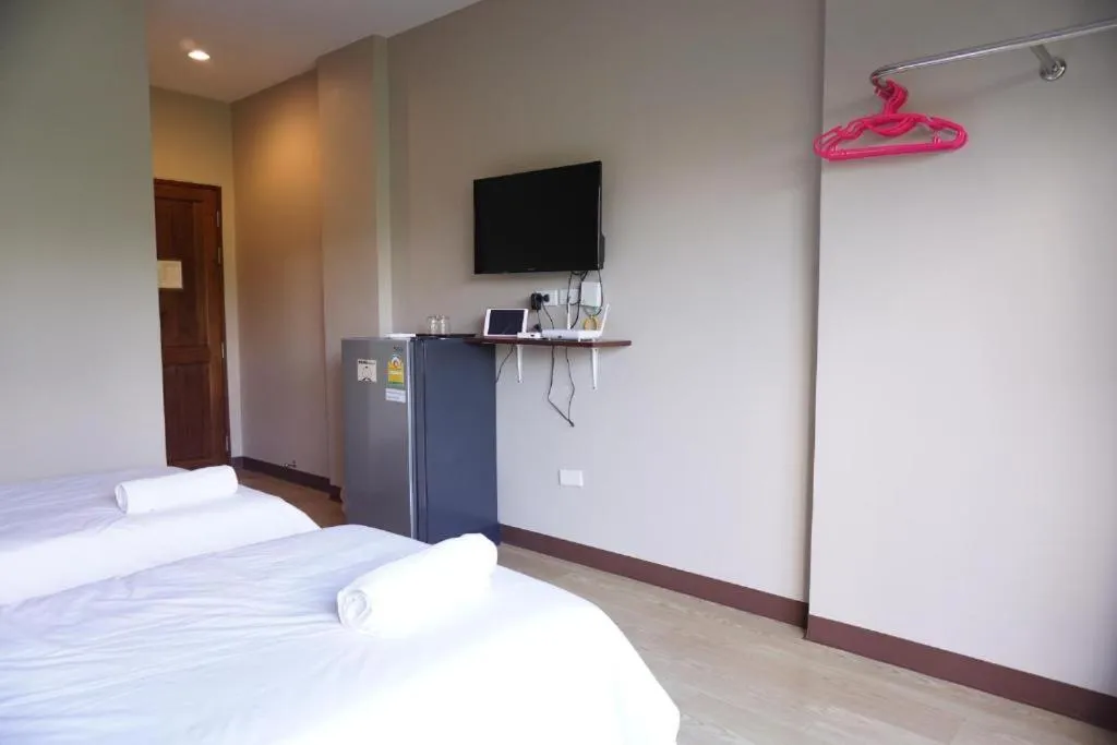 Bed in Chompu Nakarin Apartment