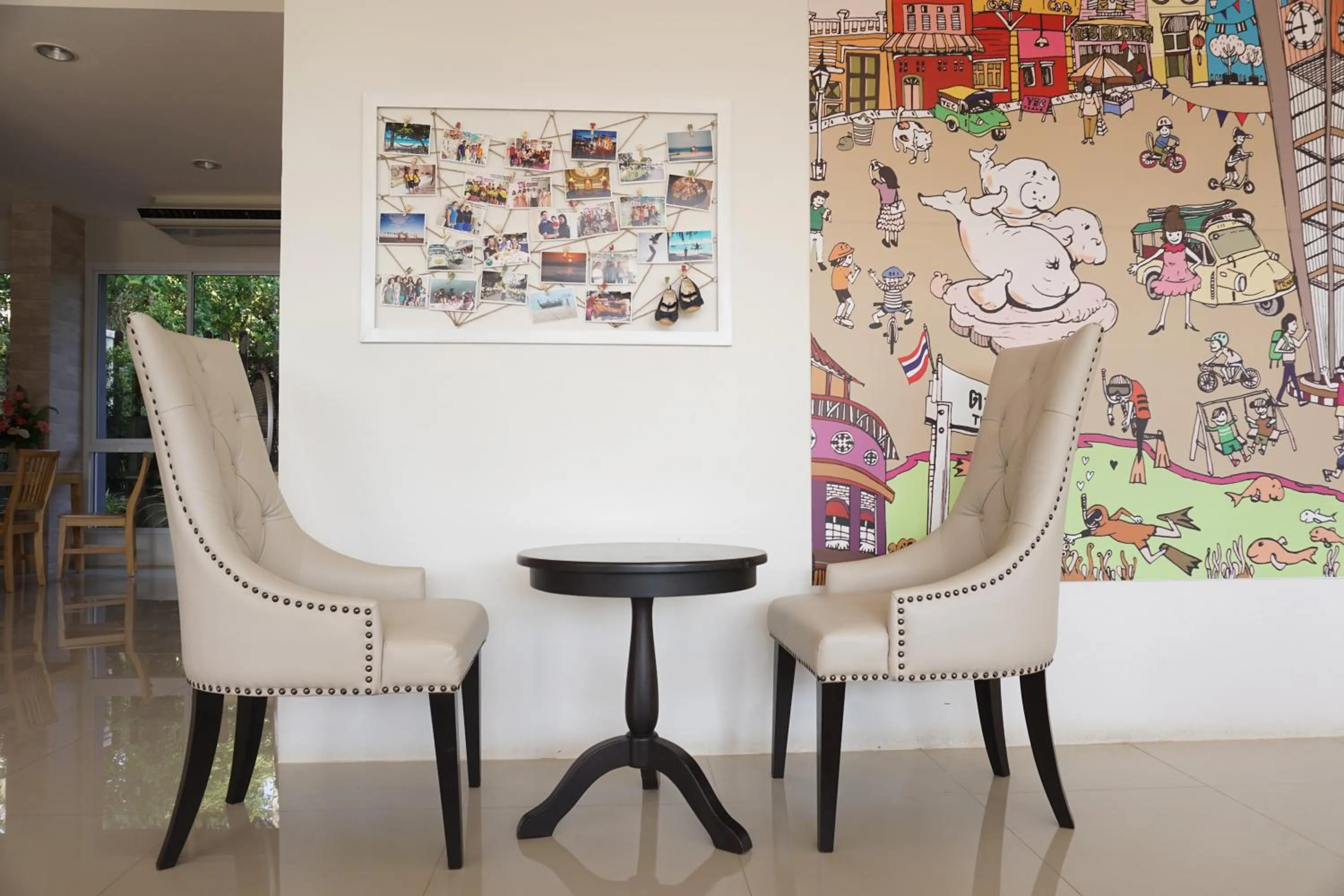 Lobby or reception in Chompu Nakarin Apartment