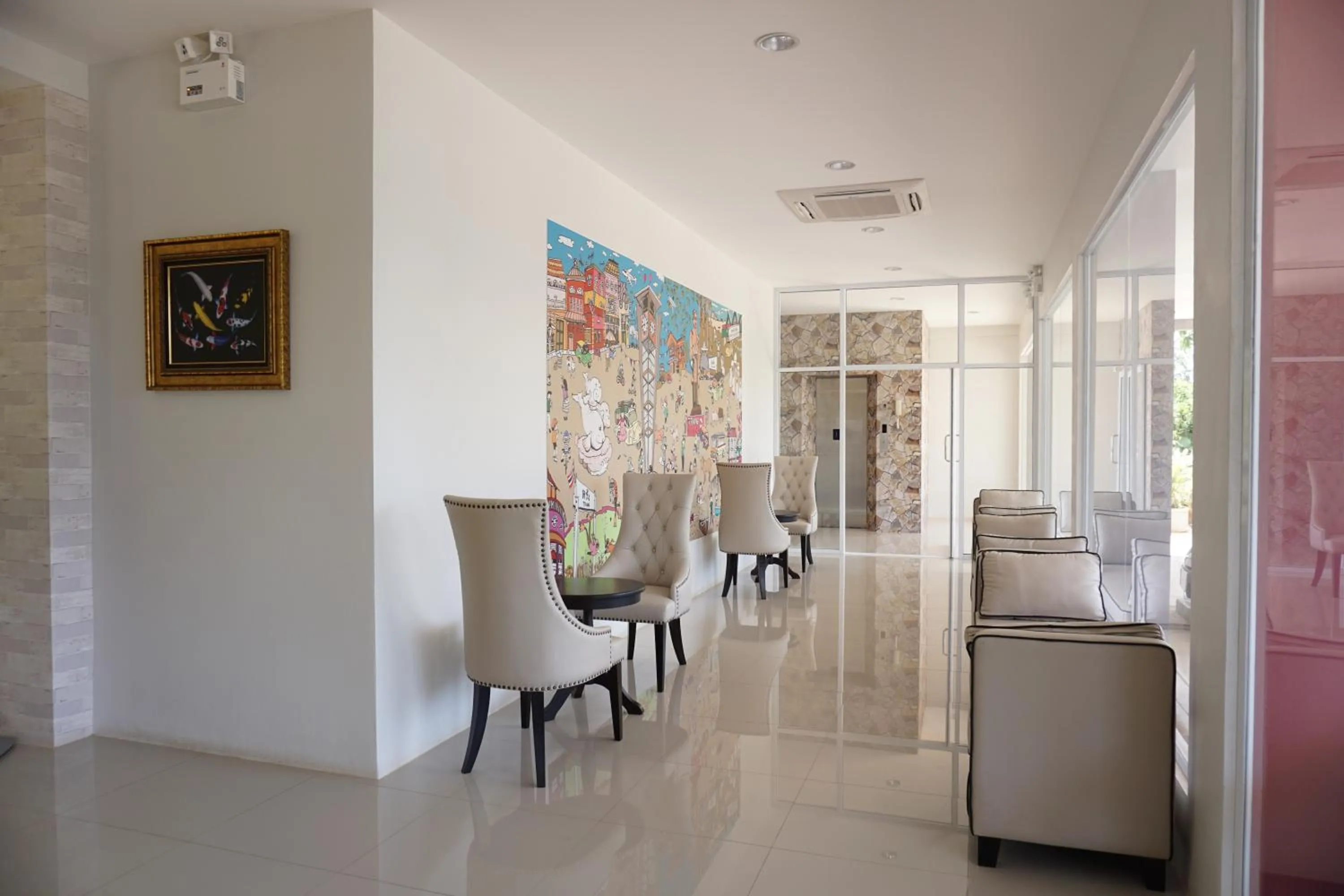 Lobby or reception in Chompu Nakarin Apartment