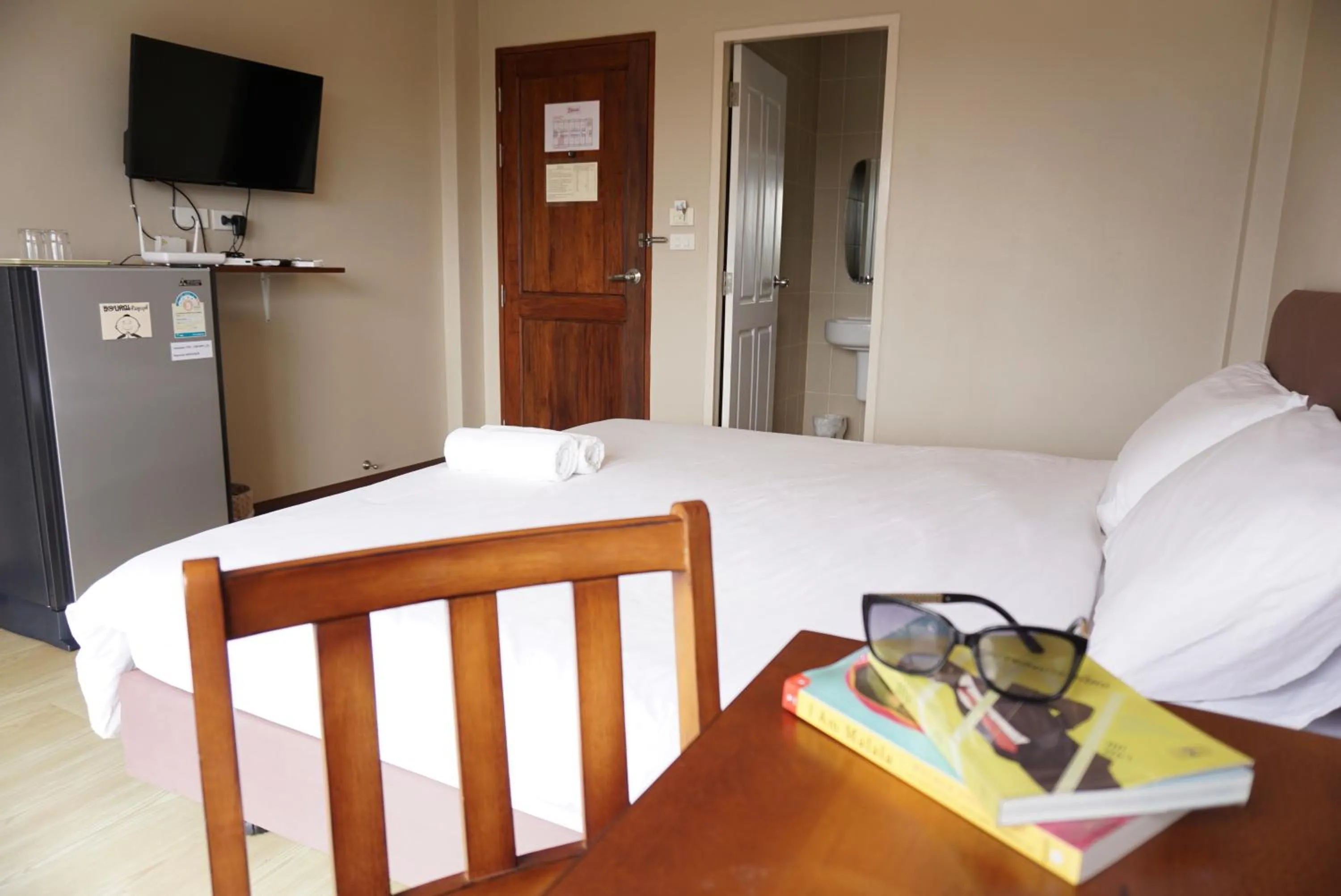 Bed in Chompu Nakarin Apartment