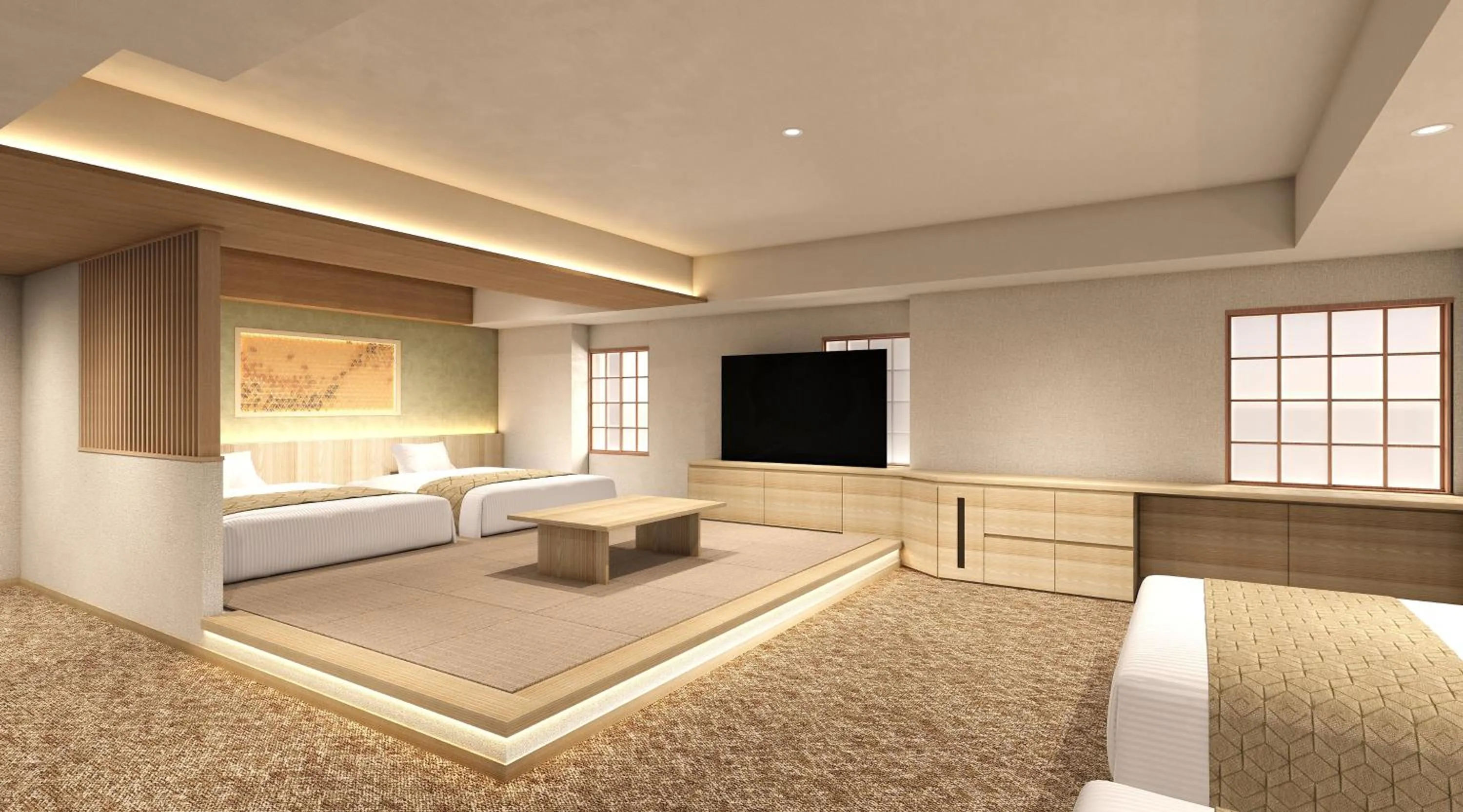 Photo of the whole room in Daiwa Roynet Hotel Ginza PREMIER