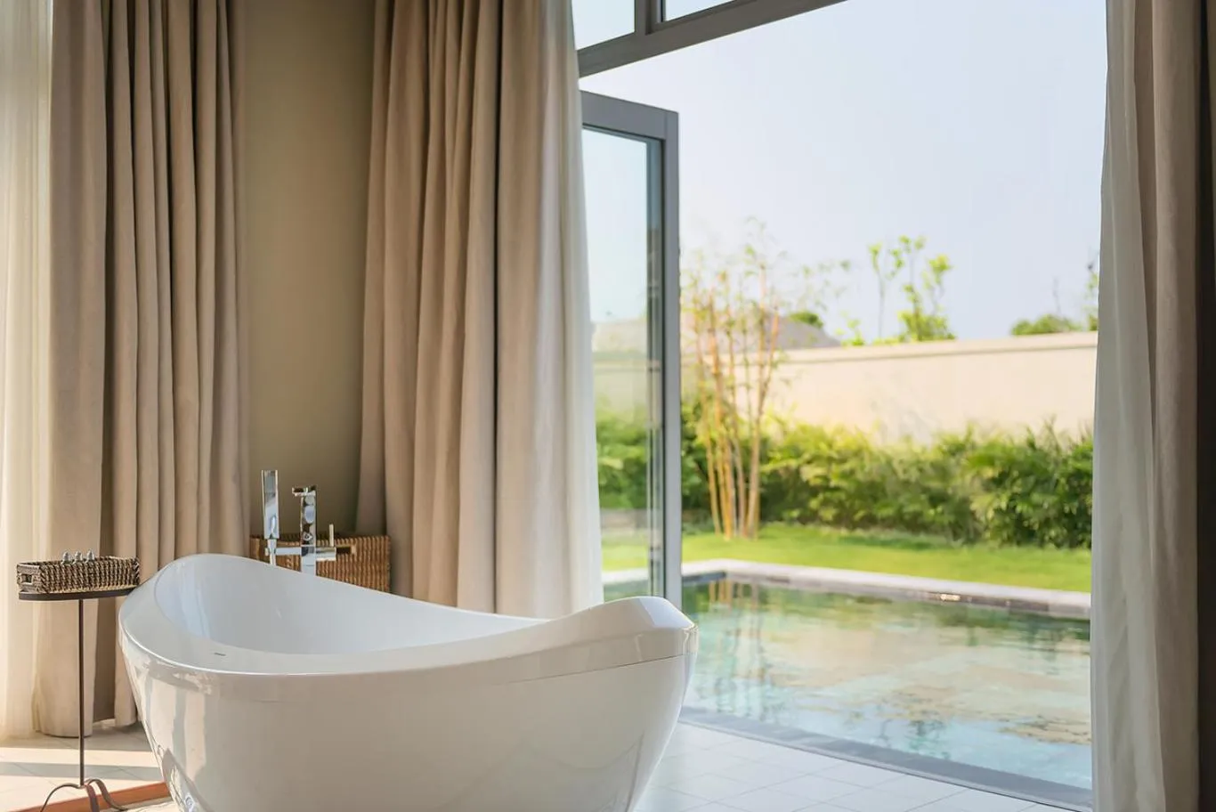 Swimming pool in FLC Luxury Resort Samson