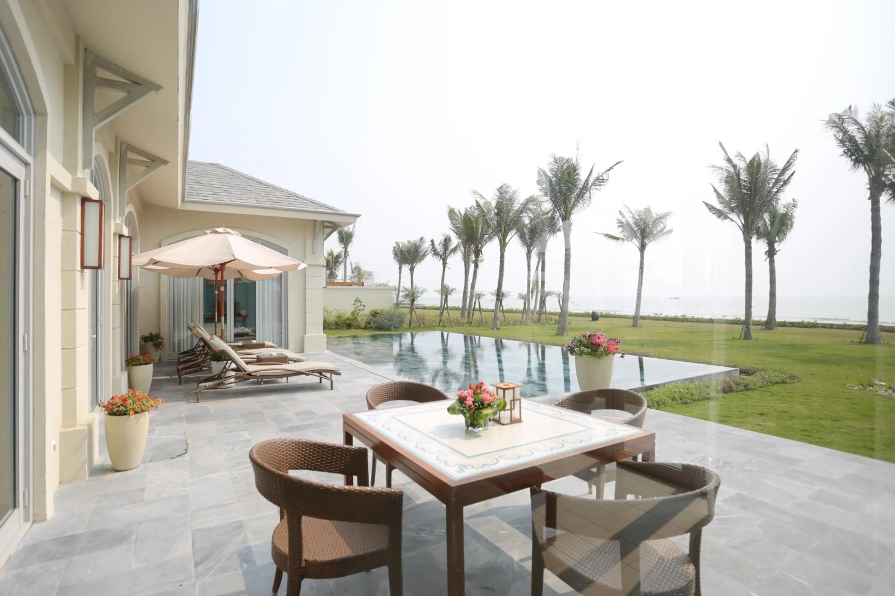 Patio in FLC Luxury Resort Samson