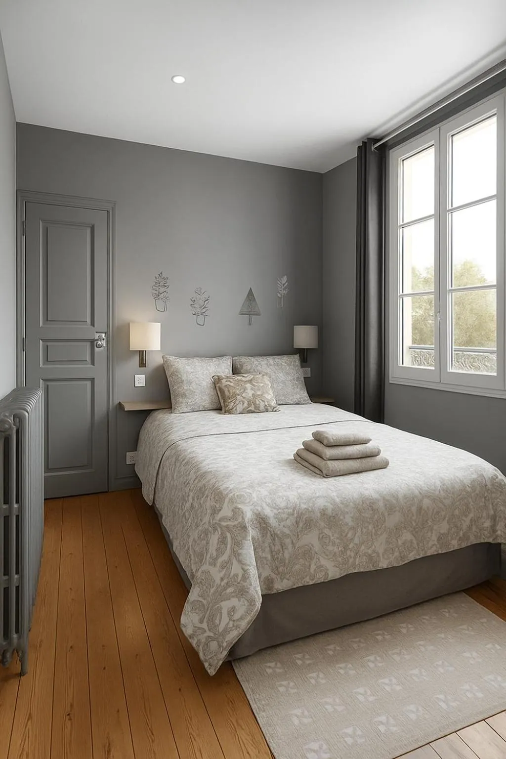 Bedroom, Bed in Appartements de l'Octroi avec parking