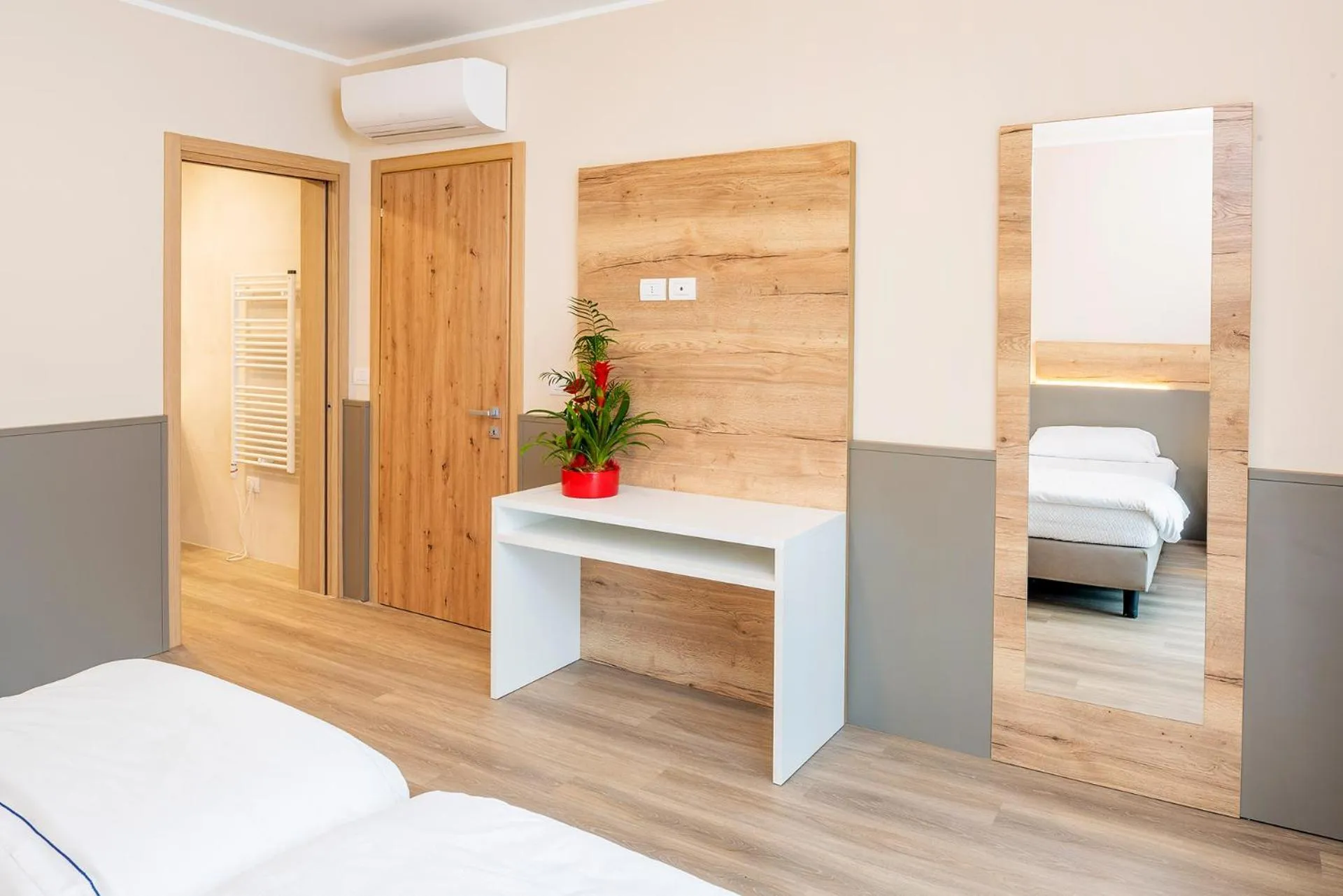 Photo of the whole room, Bed in Residenza Panorama