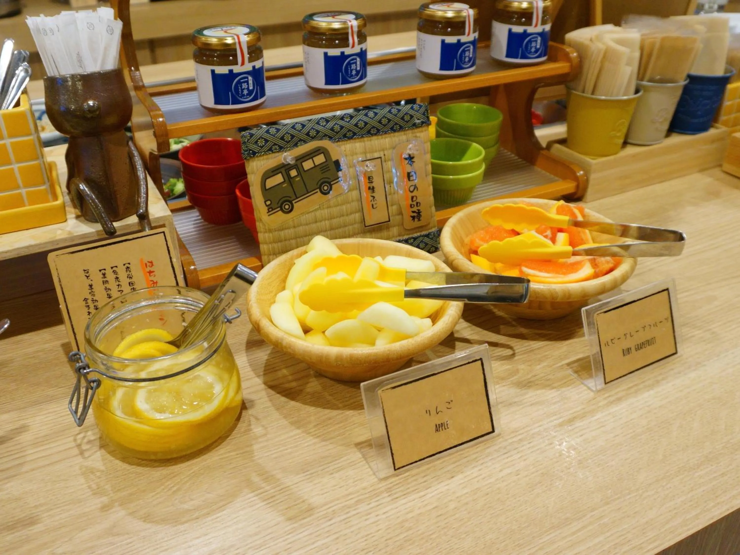 Buffet breakfast in APA Hotel Honhachinohe