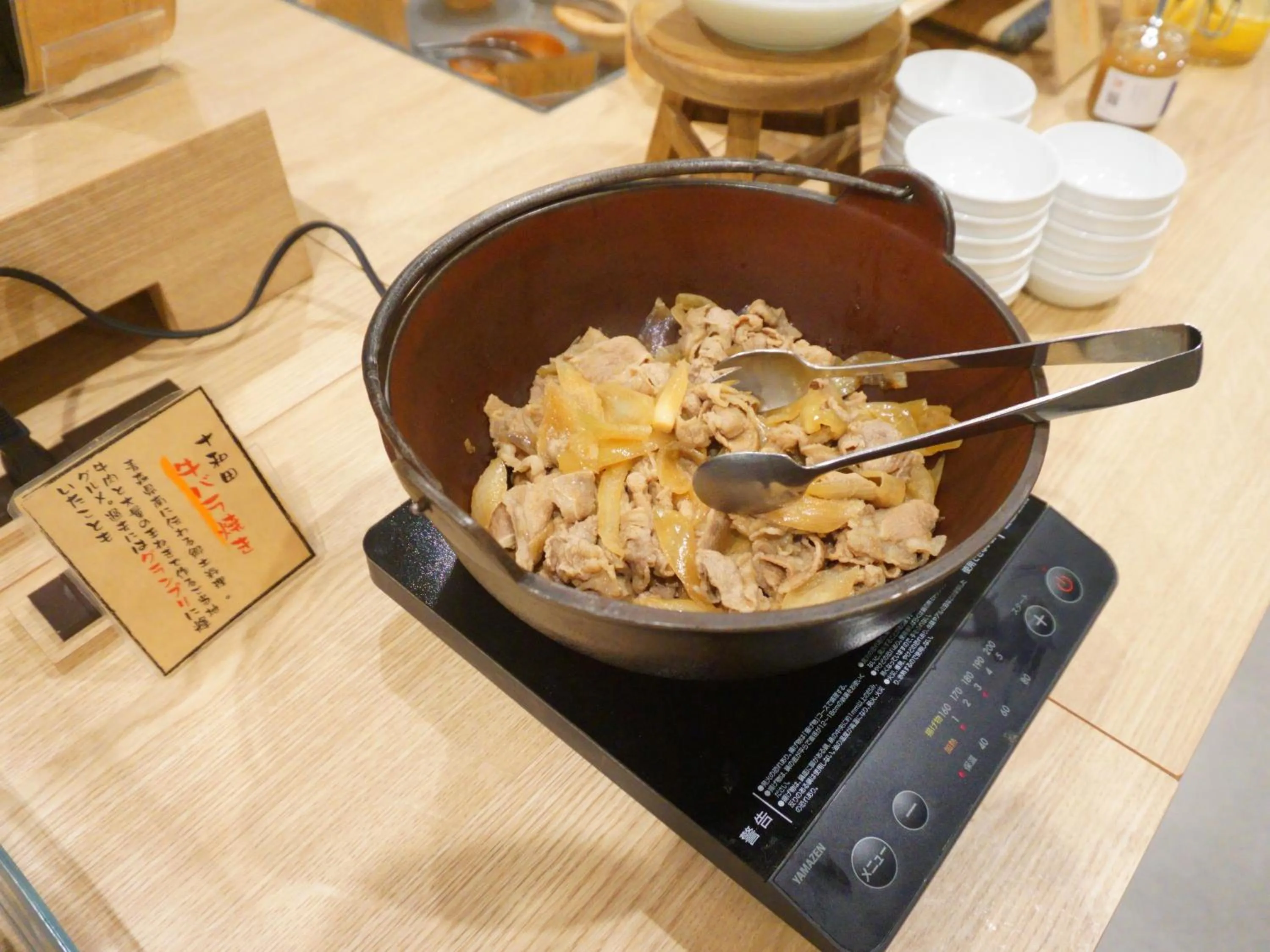 Buffet breakfast in APA Hotel Honhachinohe