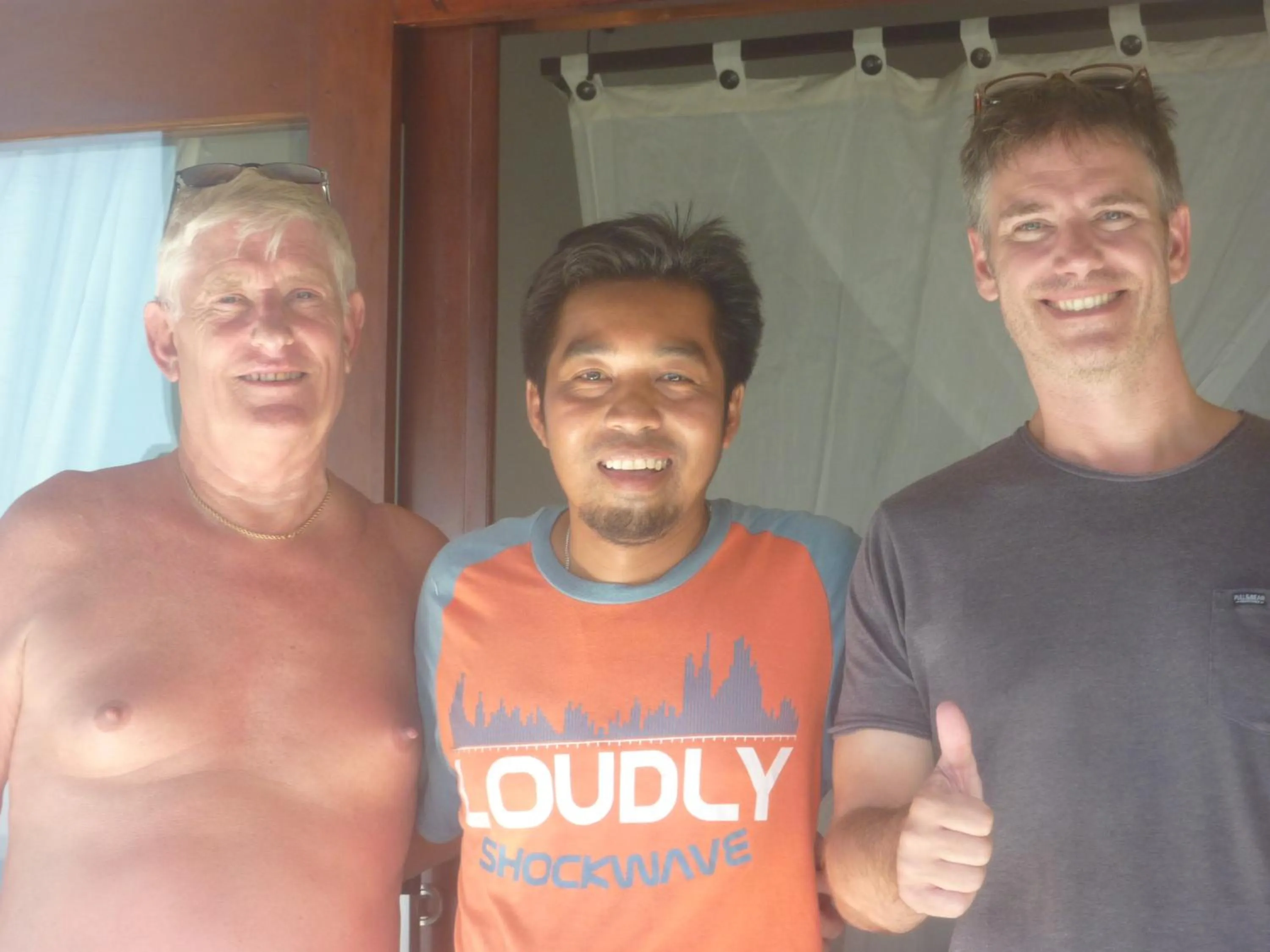 group of guests in Tambun Sari Beach Homestay