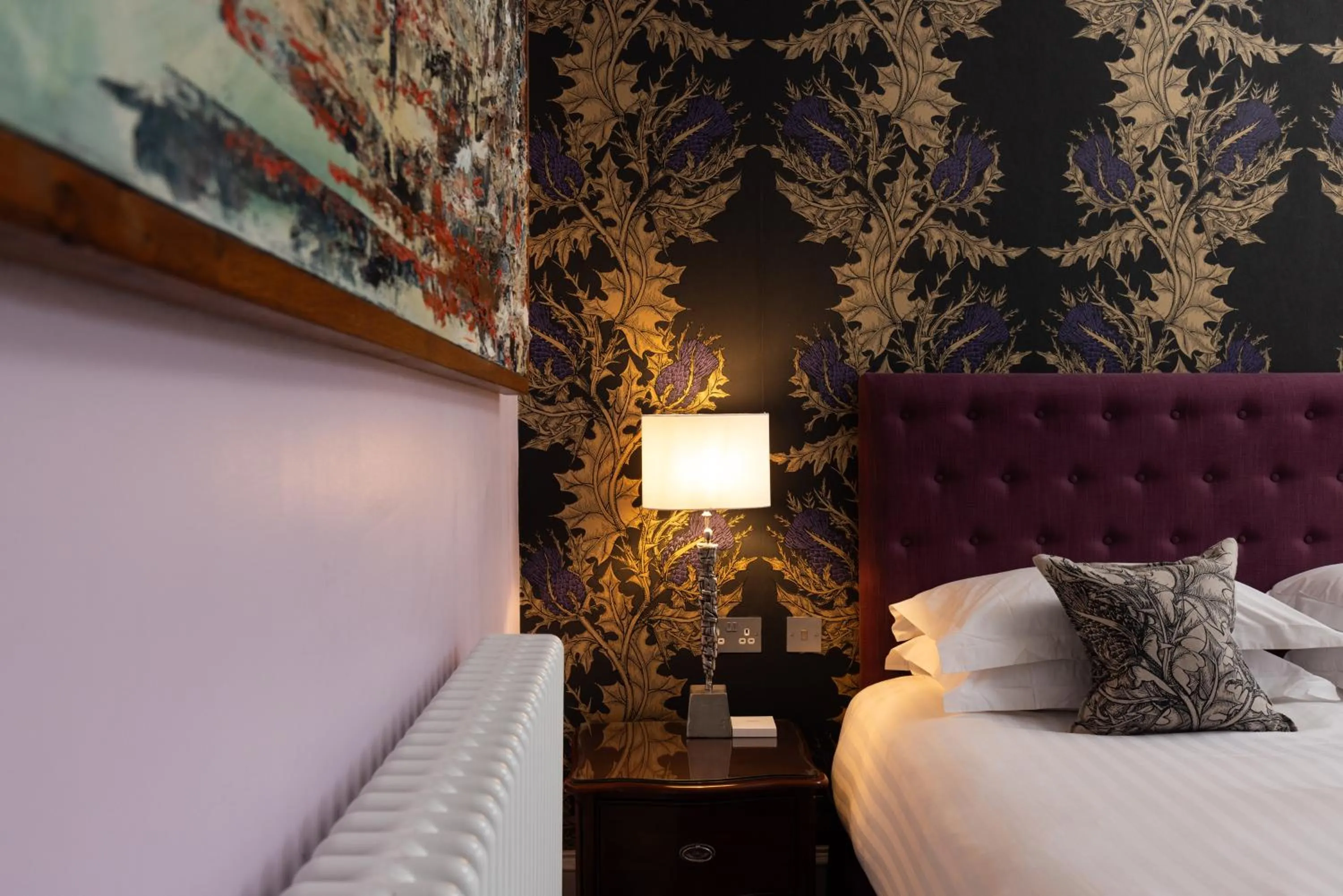 Bedroom, Bed in 24 Royal Terrace