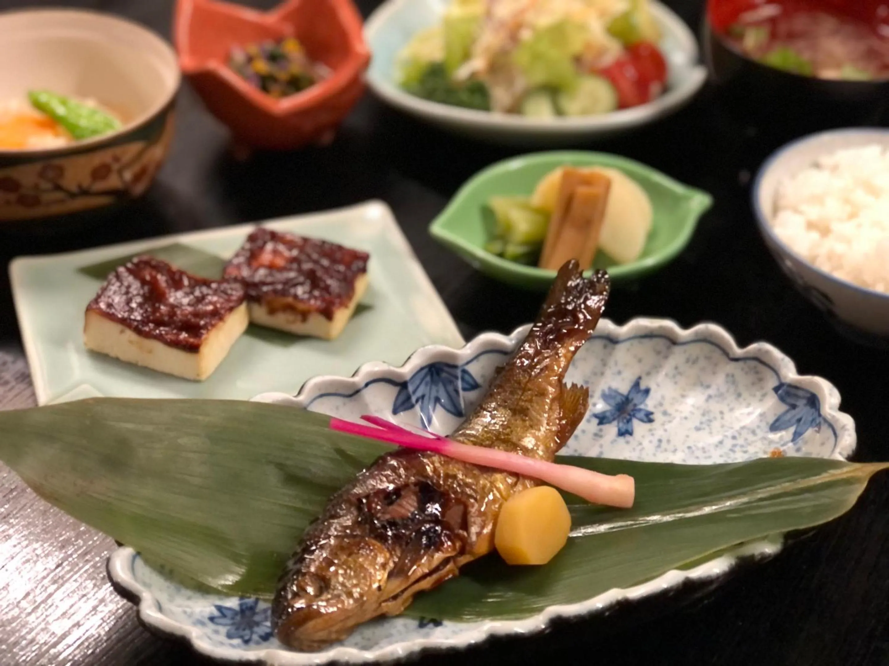 Food in Yama no Yado Meiji Onsen