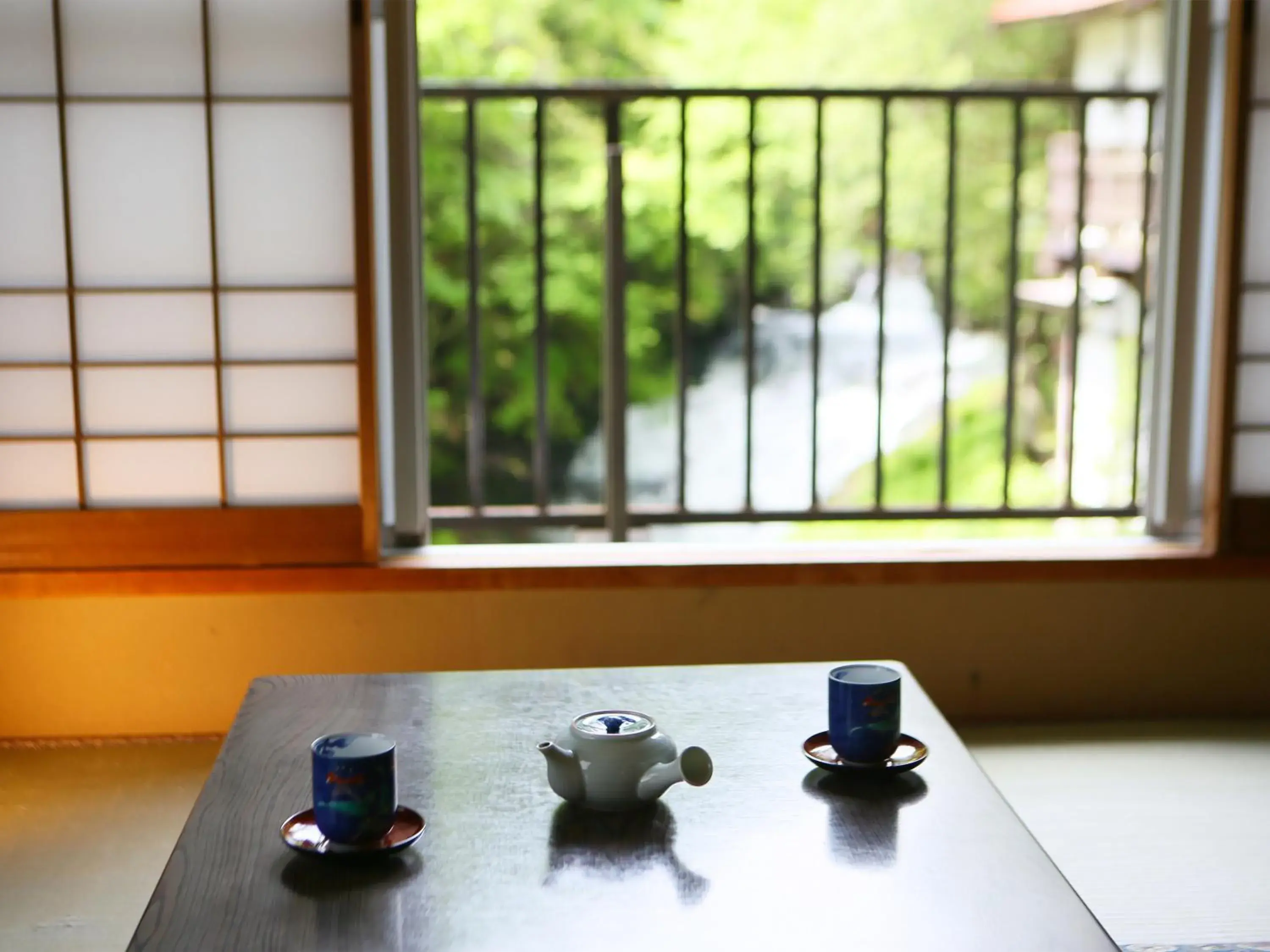 Triple Room with View in Yama no Yado Meiji Onsen Triple Room with View in Yama no Yado Meiji Onsen