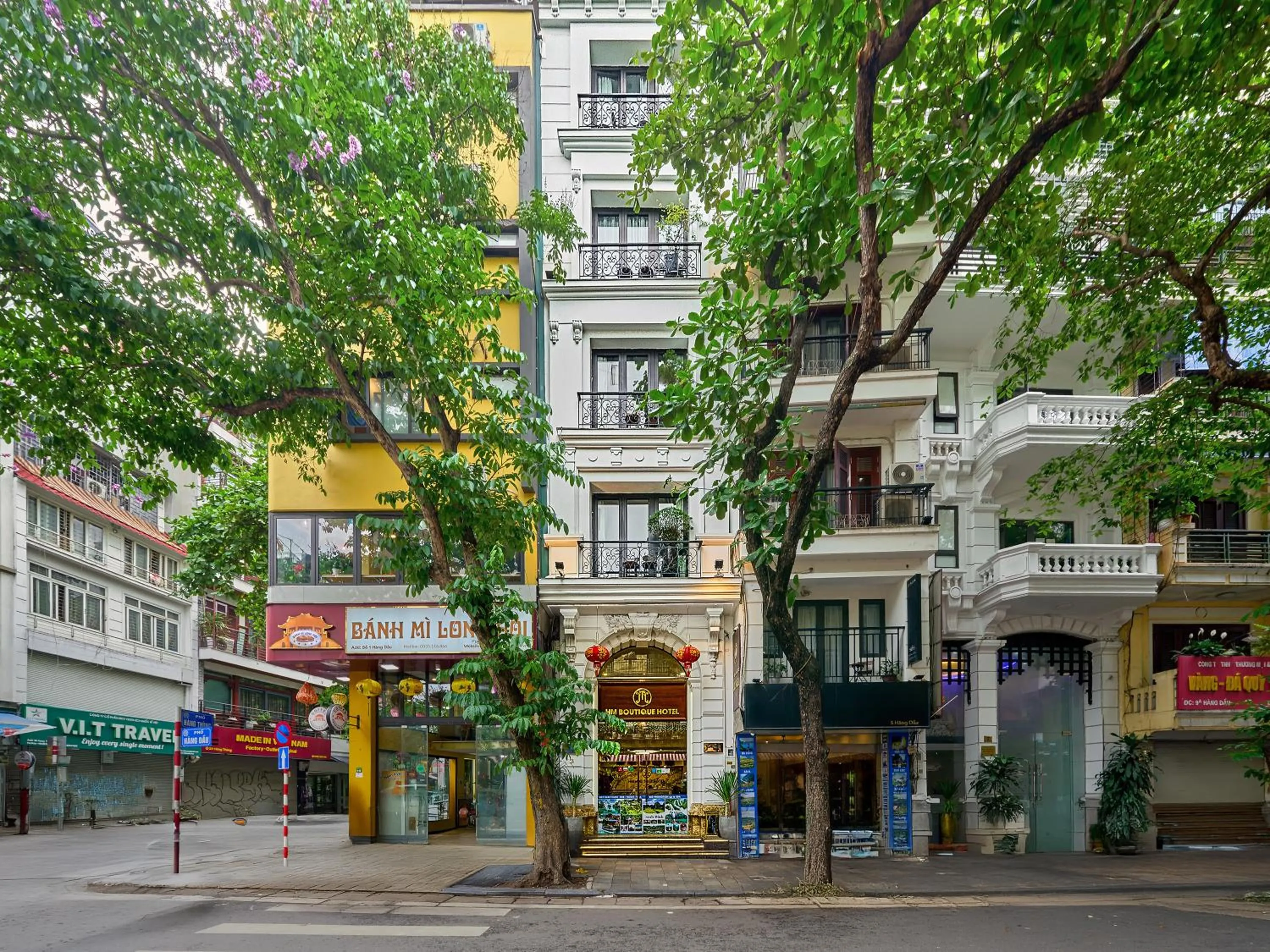 Property building in Hanoi HM Boutique Hotel