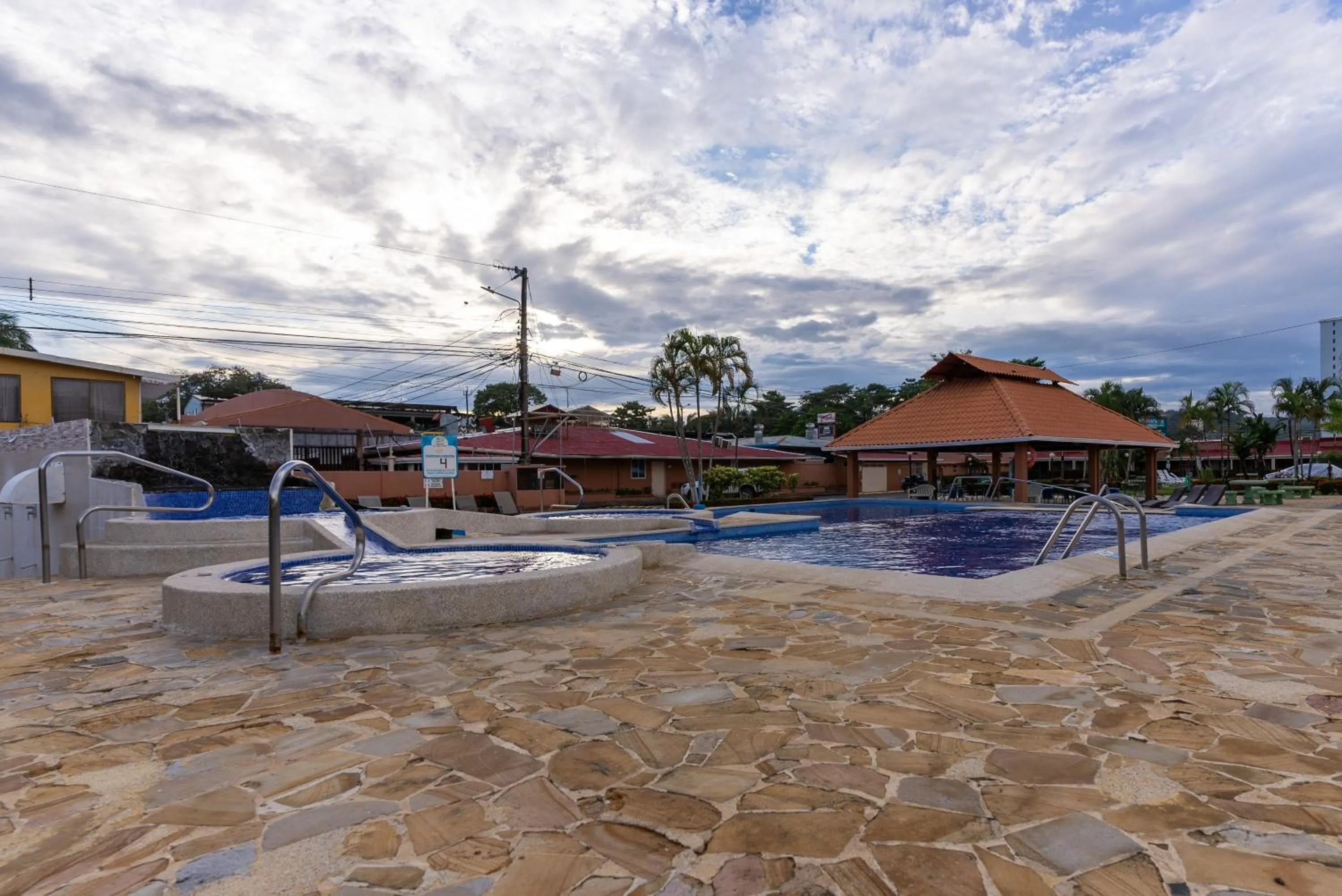 Swimming pool in Villas Paraiso B52
