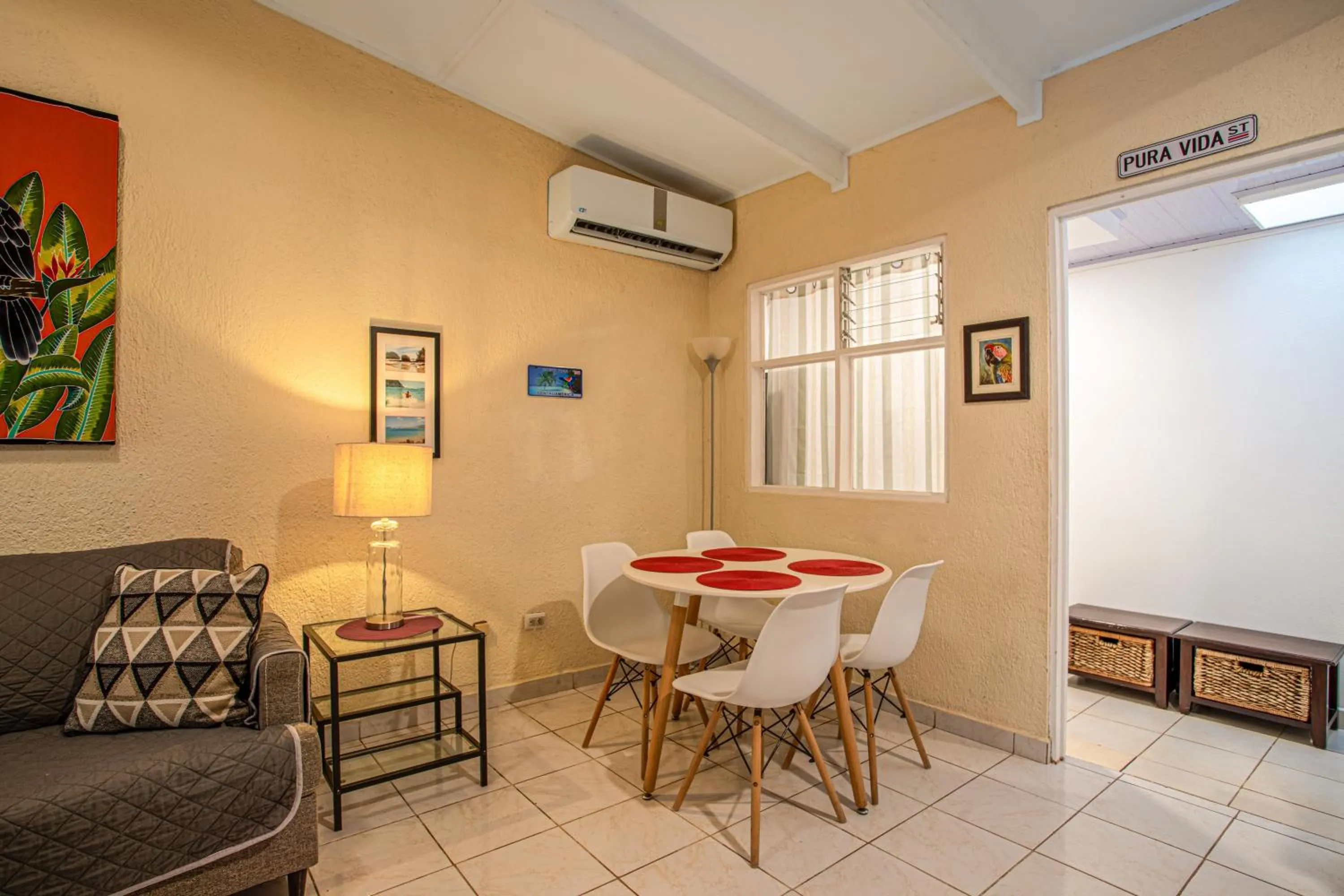 Seating area in Villas Paraiso B52