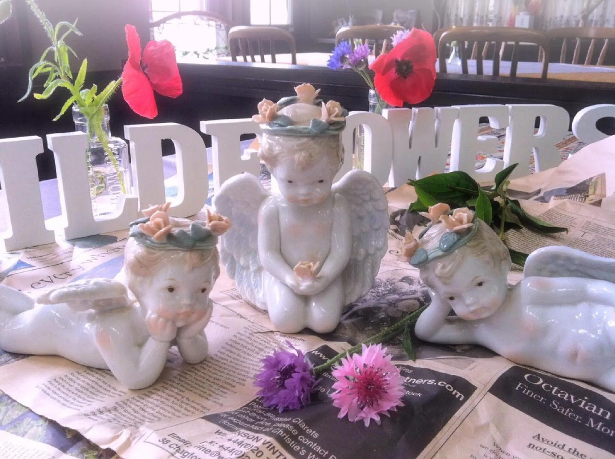 Decorative detail in Pension Wildflowers