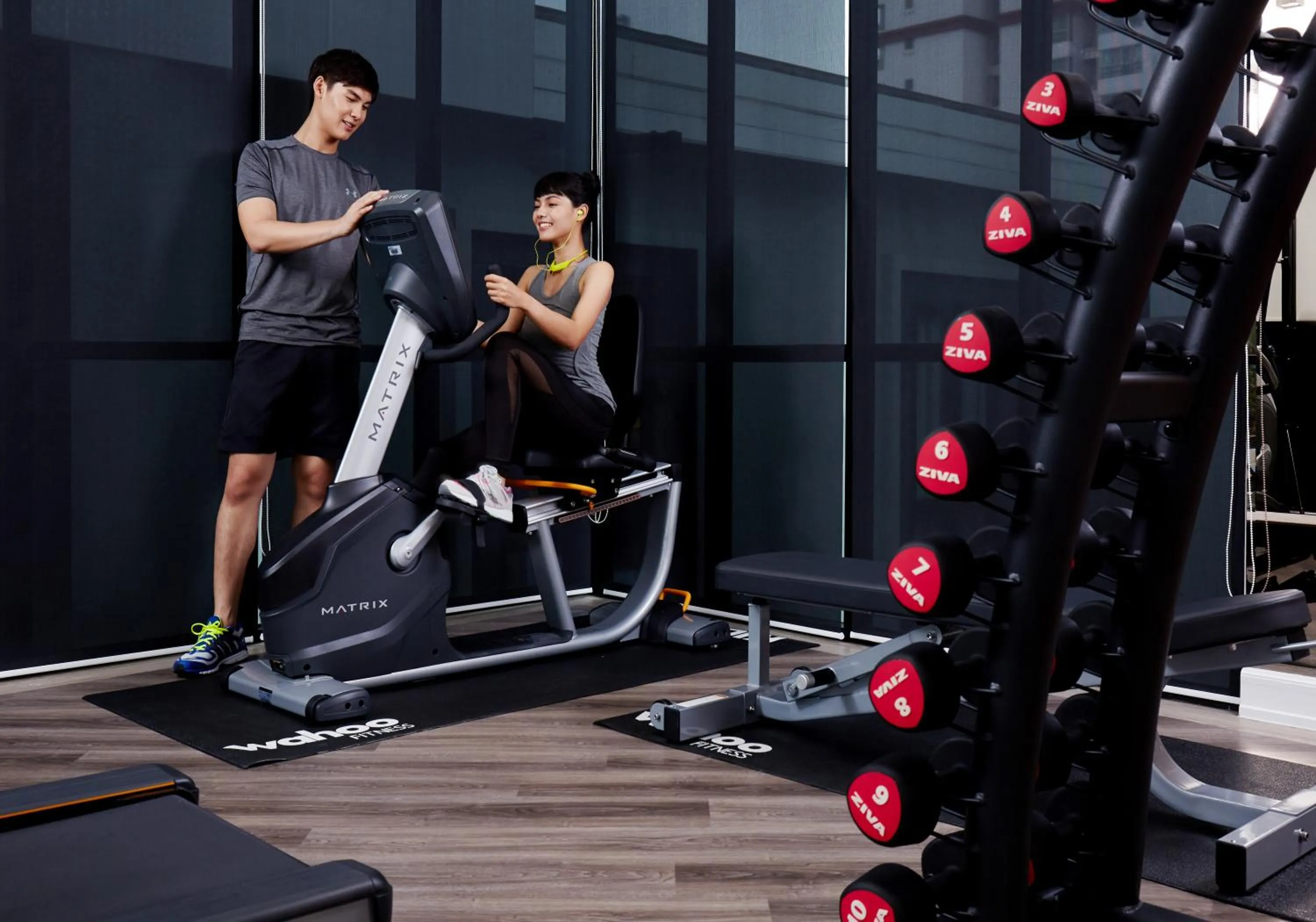 Fitness centre/facilities in Vince Hotel Pratunam