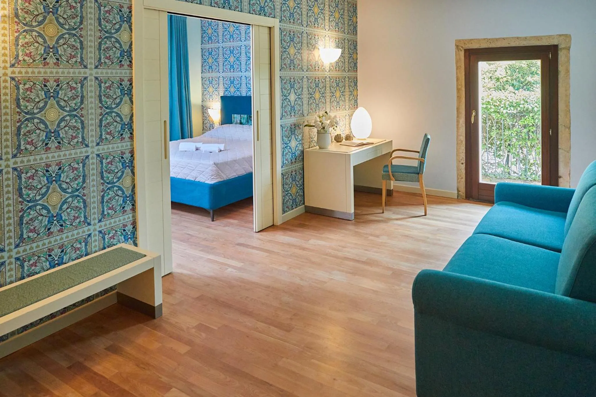 Bed in Ca' Masieri Hotel