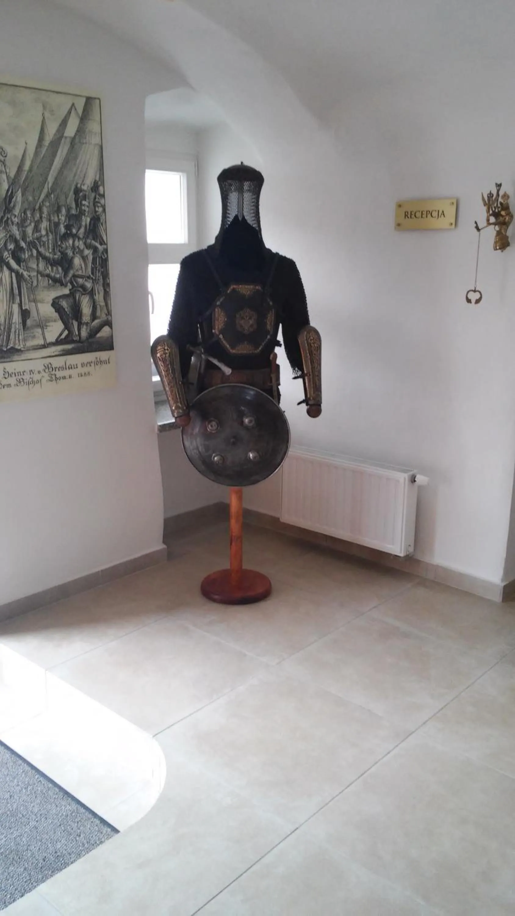 Decorative detail in Zajazd Biskupi