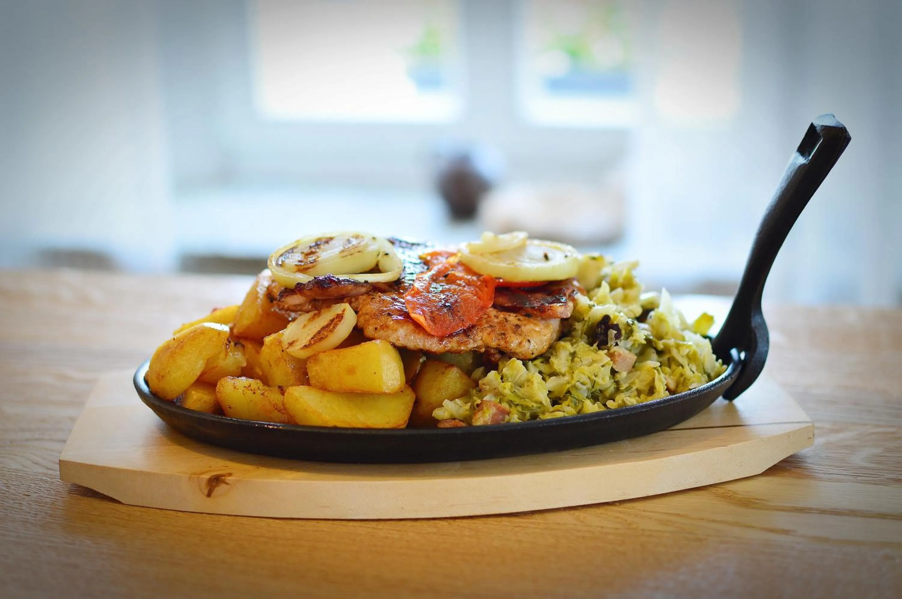 Food close-up in Zajazd Biskupi