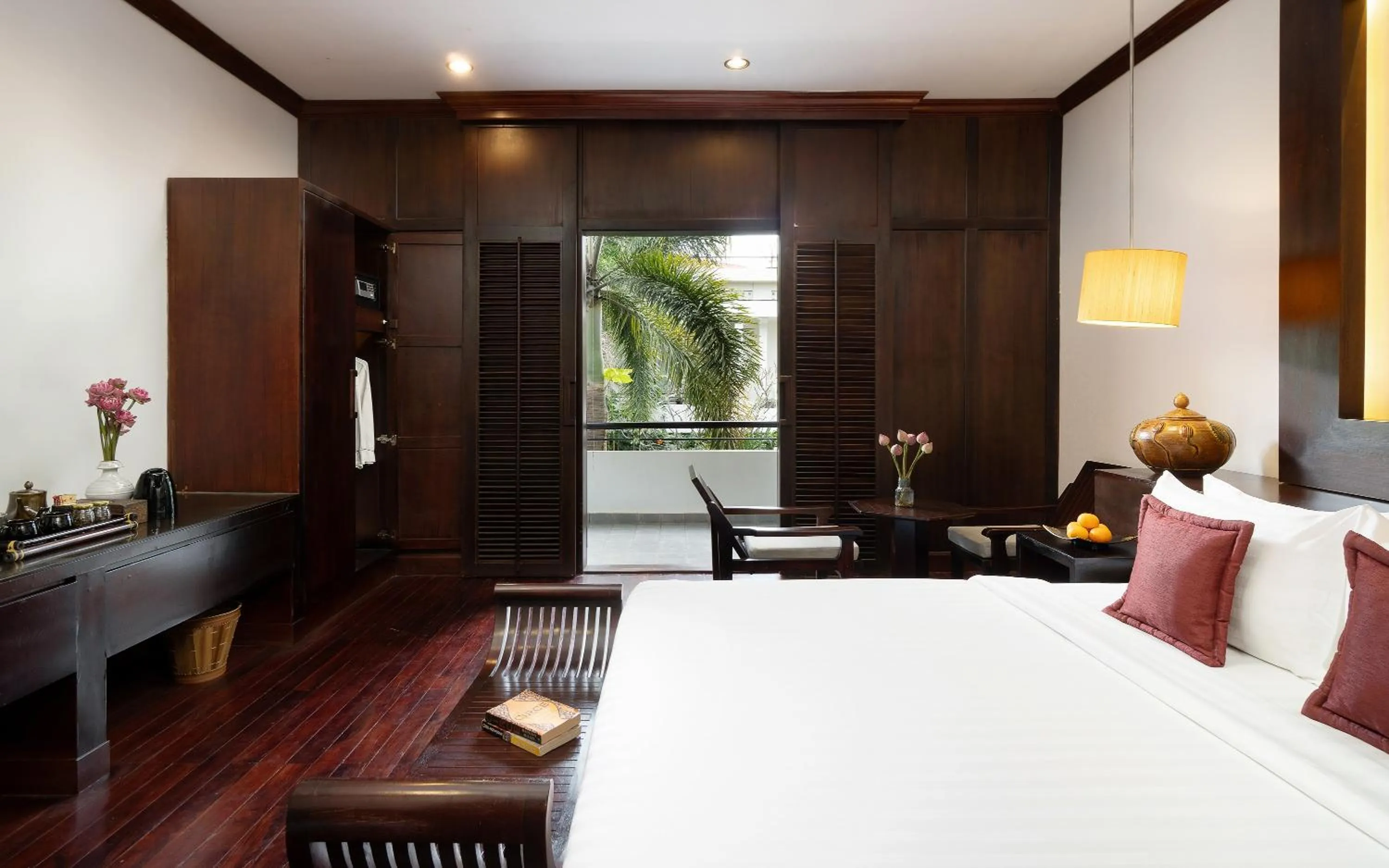 Bed in The Moon Residence & Spa