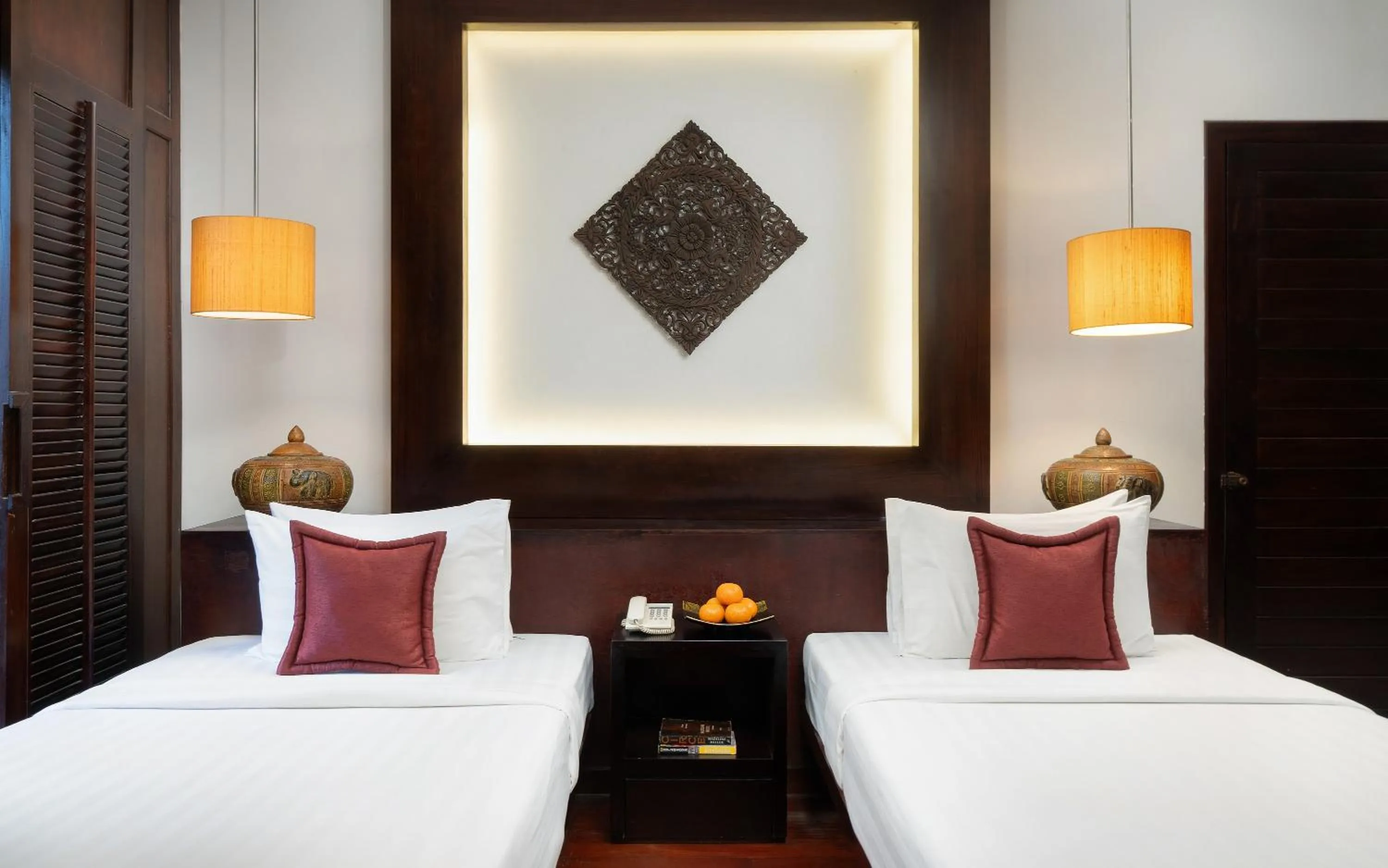 Bed in The Moon Residence & Spa