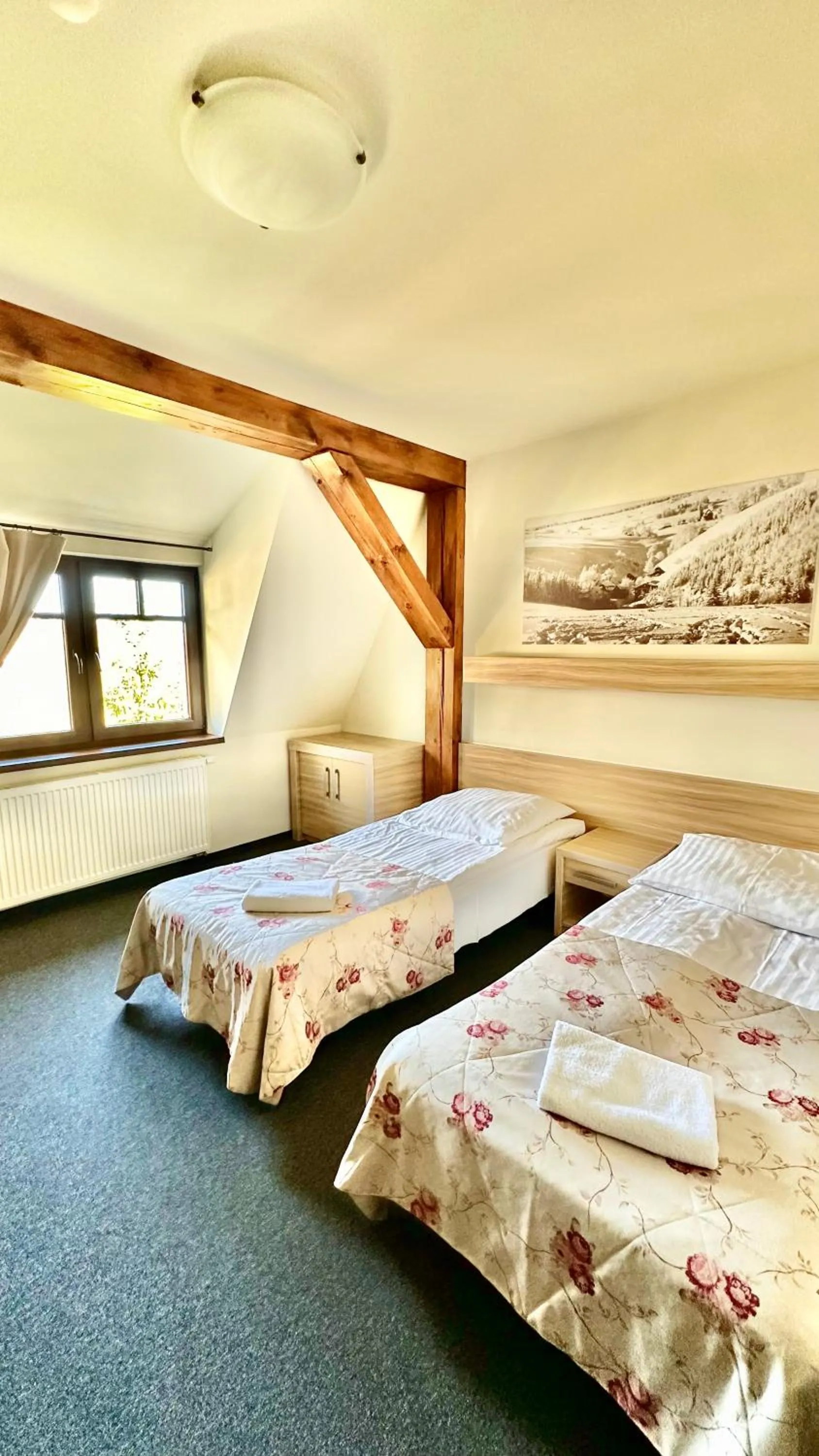 Photo of the whole room, Bed in Absolwent