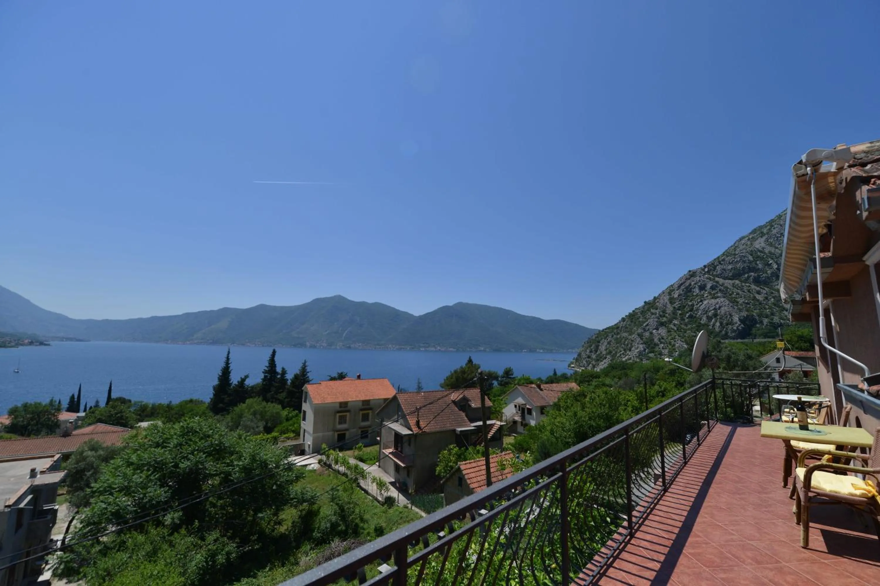 Balcony/Terrace in J & P Apartments Orahovac