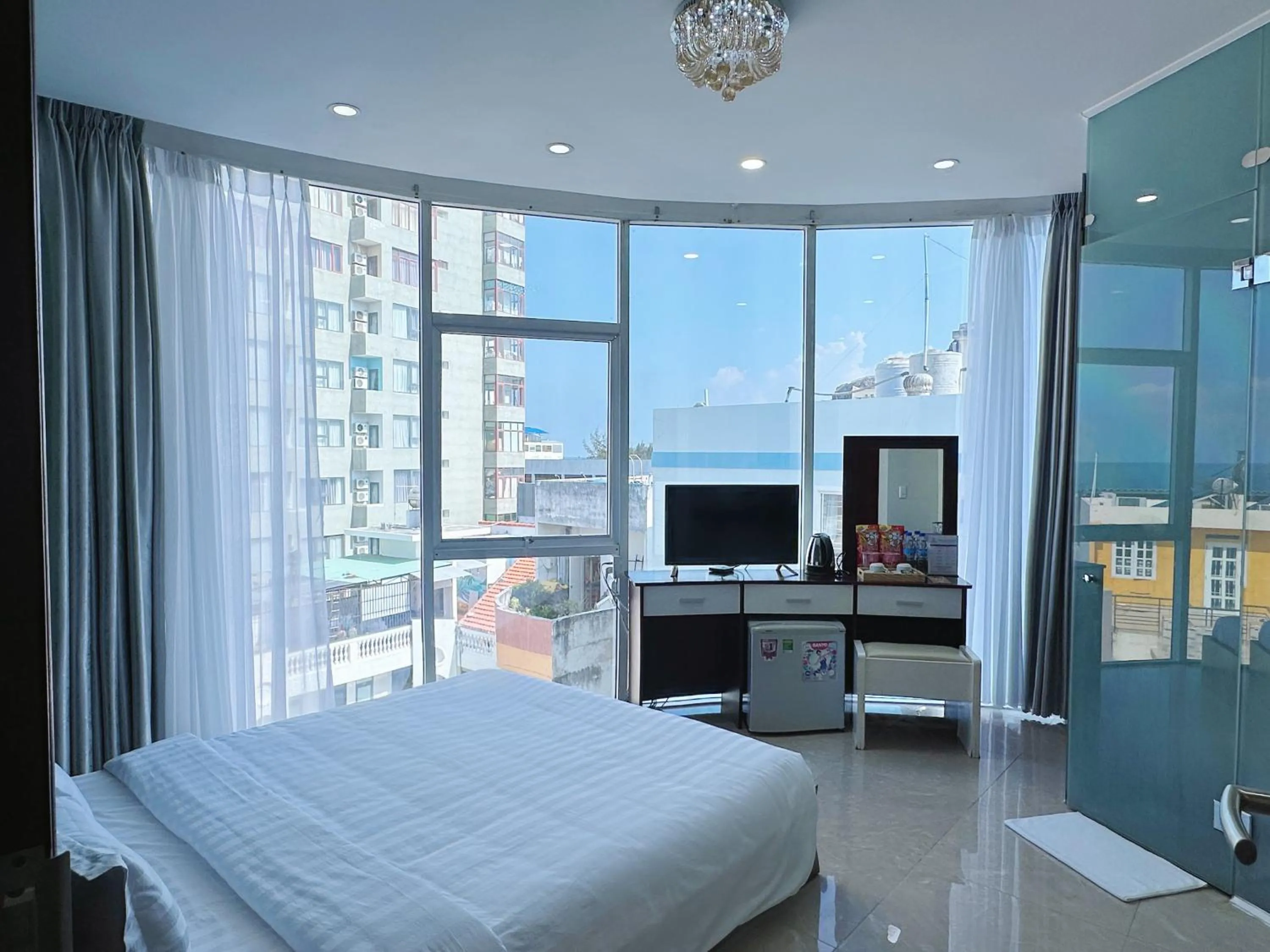 Bed in HAKU Boutique Hotel Vũng Tàu