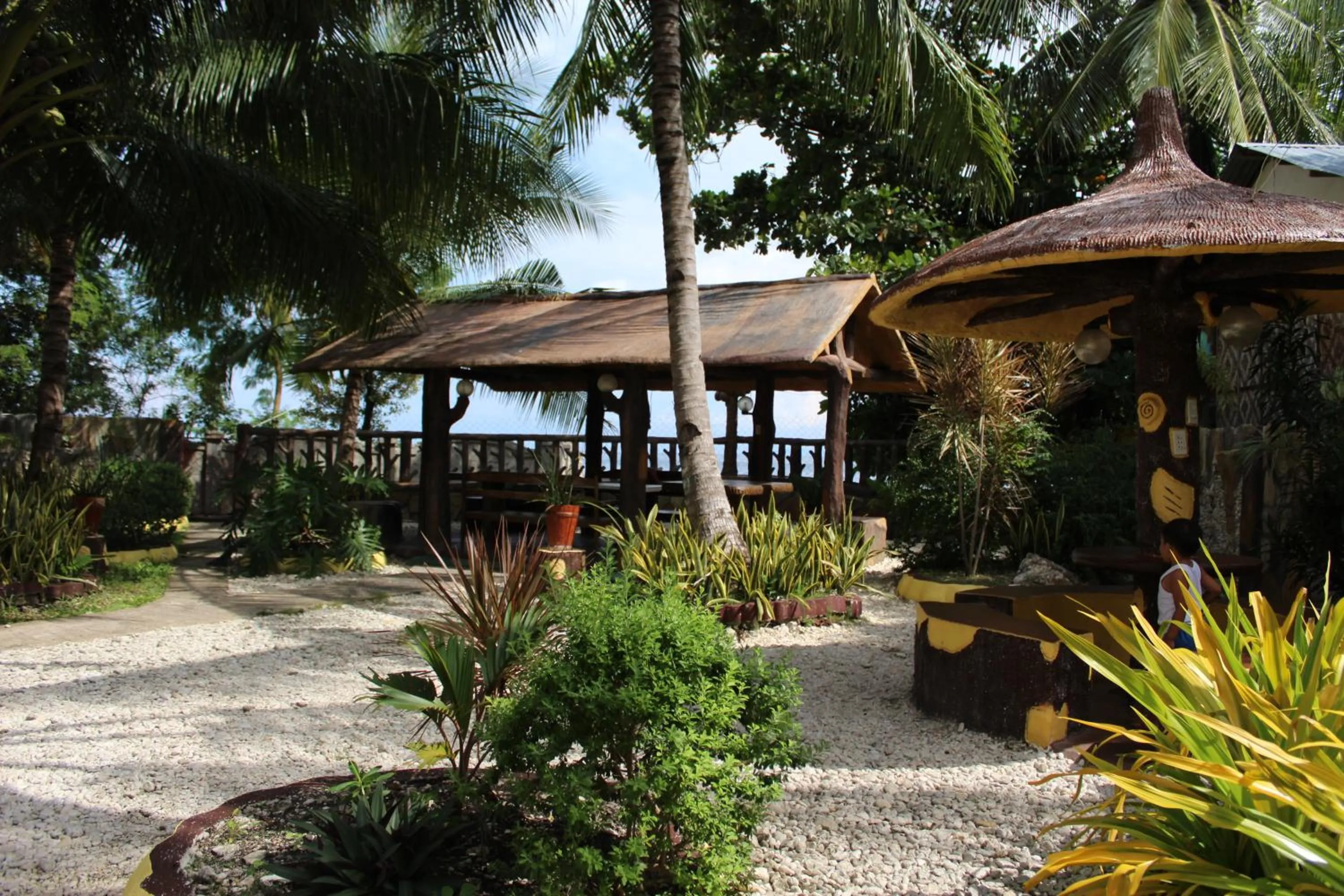 Garden view in Lagnason's Place