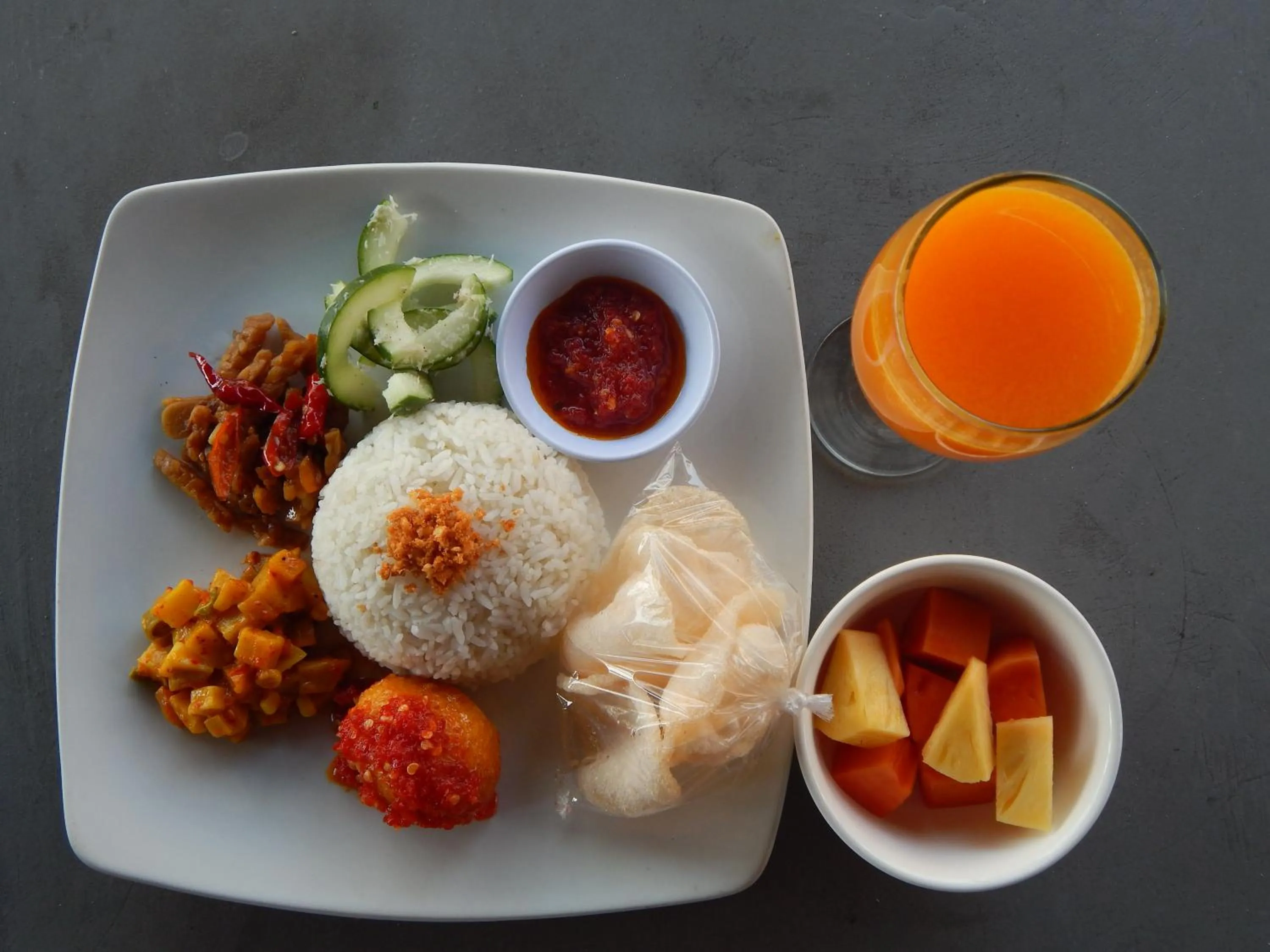 Breakfast in Rosella Cottages - Homestay - Yogyakarta