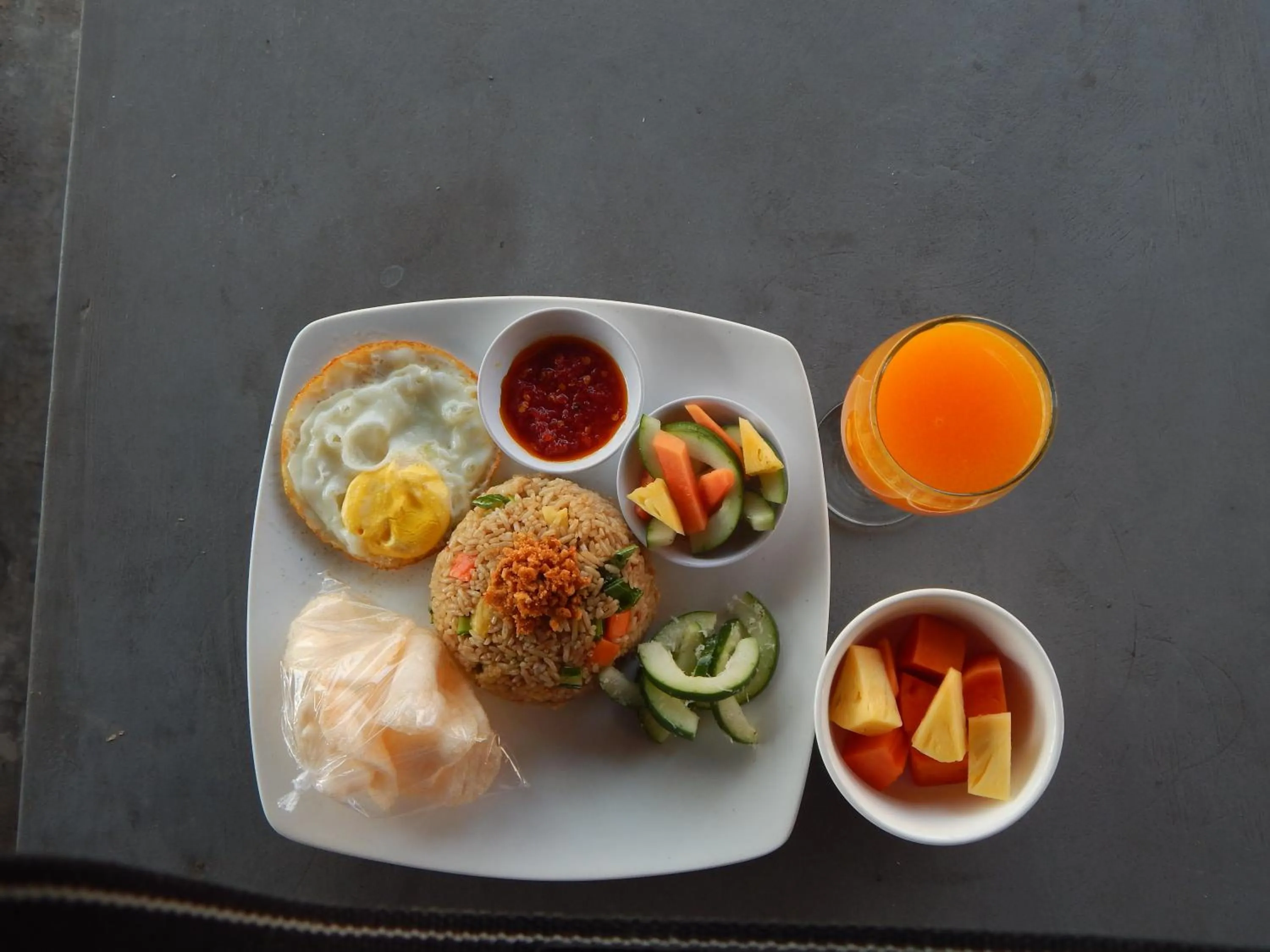 Breakfast in Rosella Cottages - Homestay - Yogyakarta