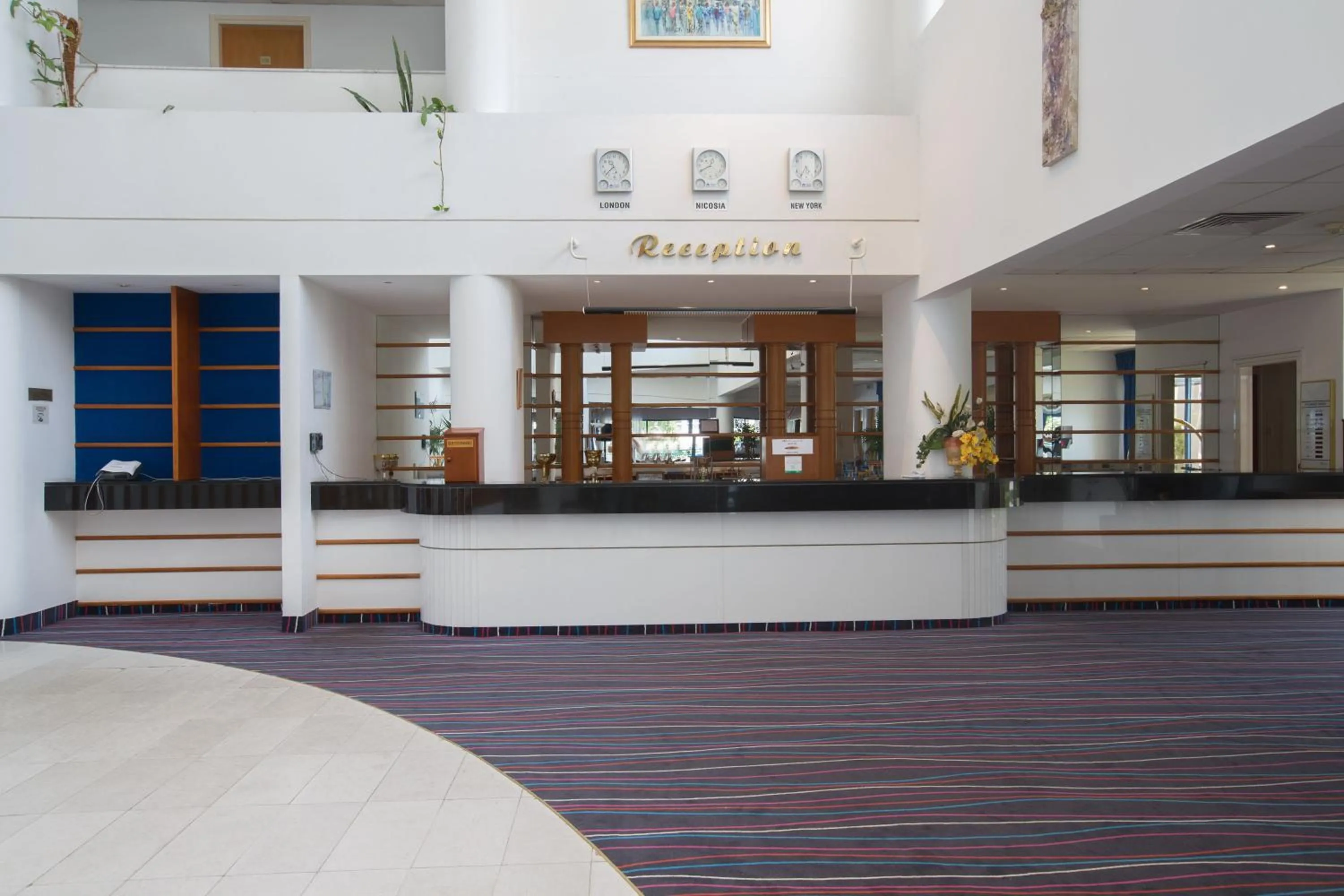 Lobby or reception in Iliada Beach Hotel