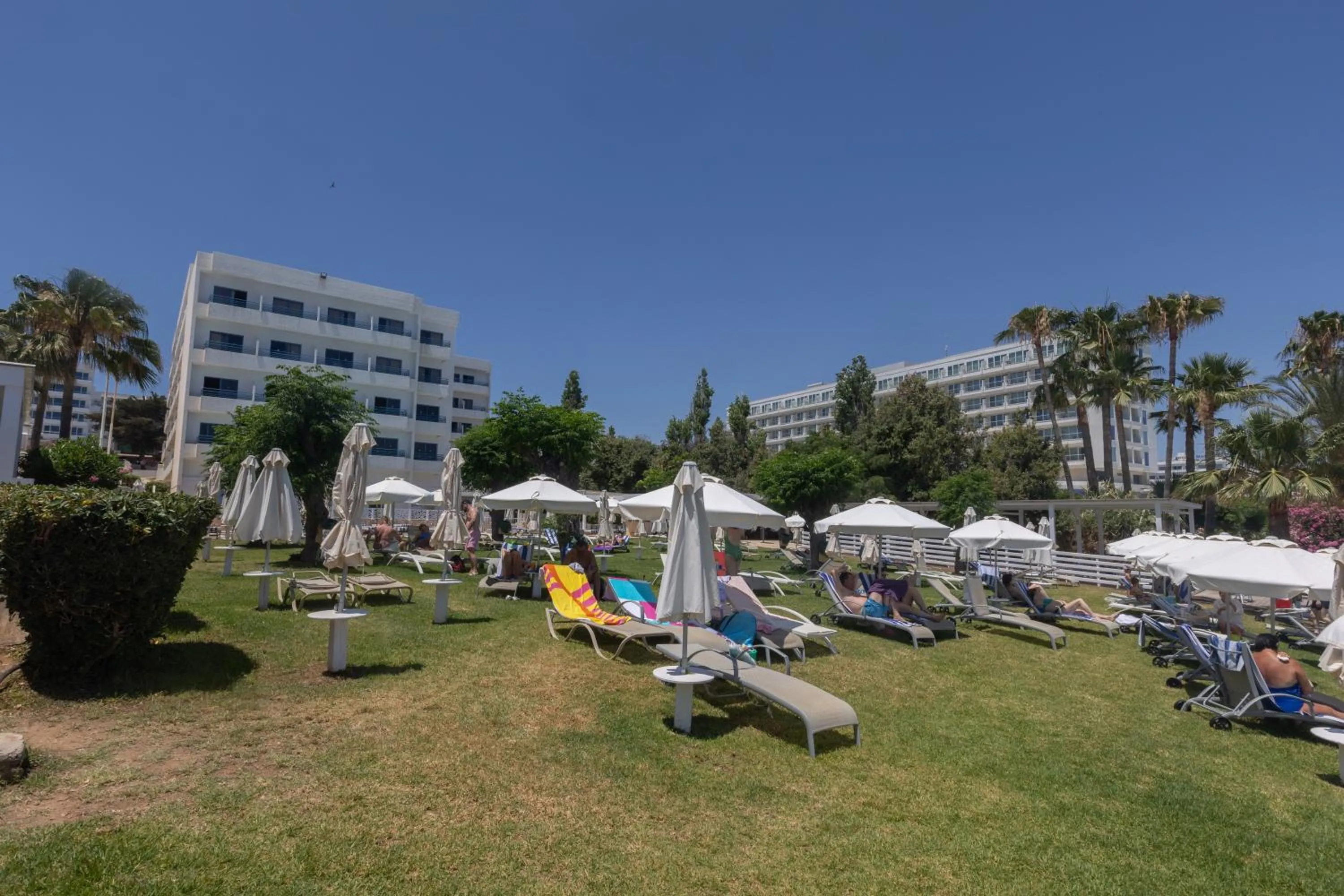 Garden in Iliada Beach Hotel